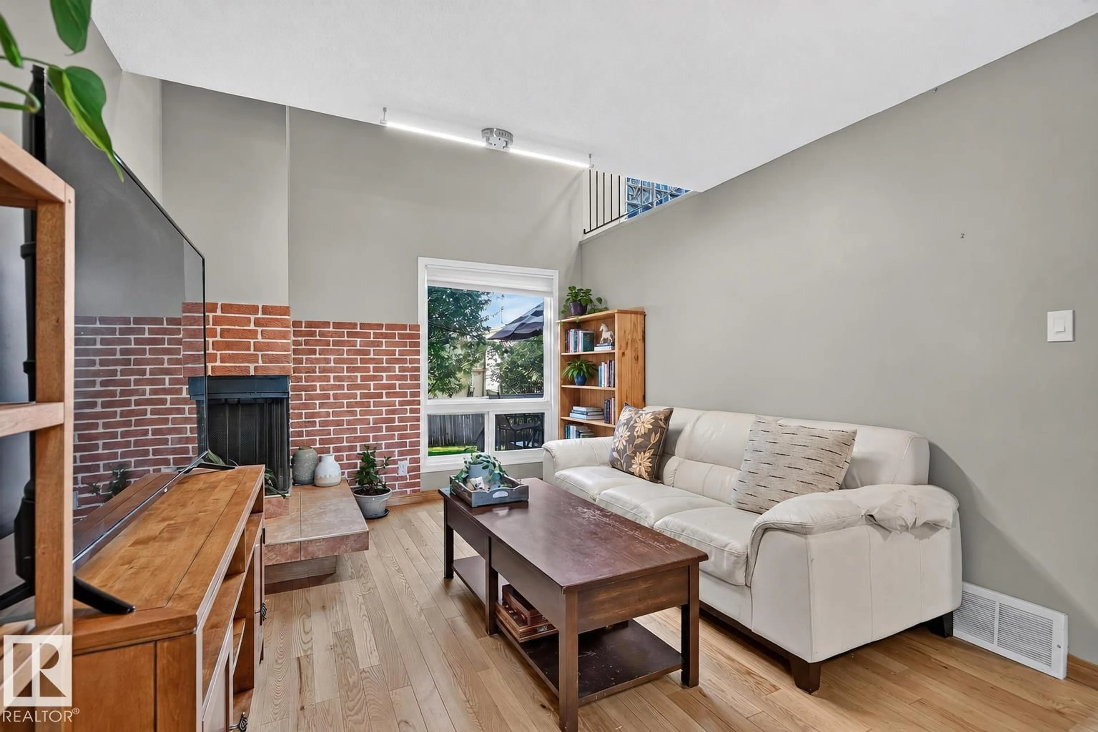 Living room with furniture, unknown for 17919 78 AV, Edmonton Alberta T5T3A1