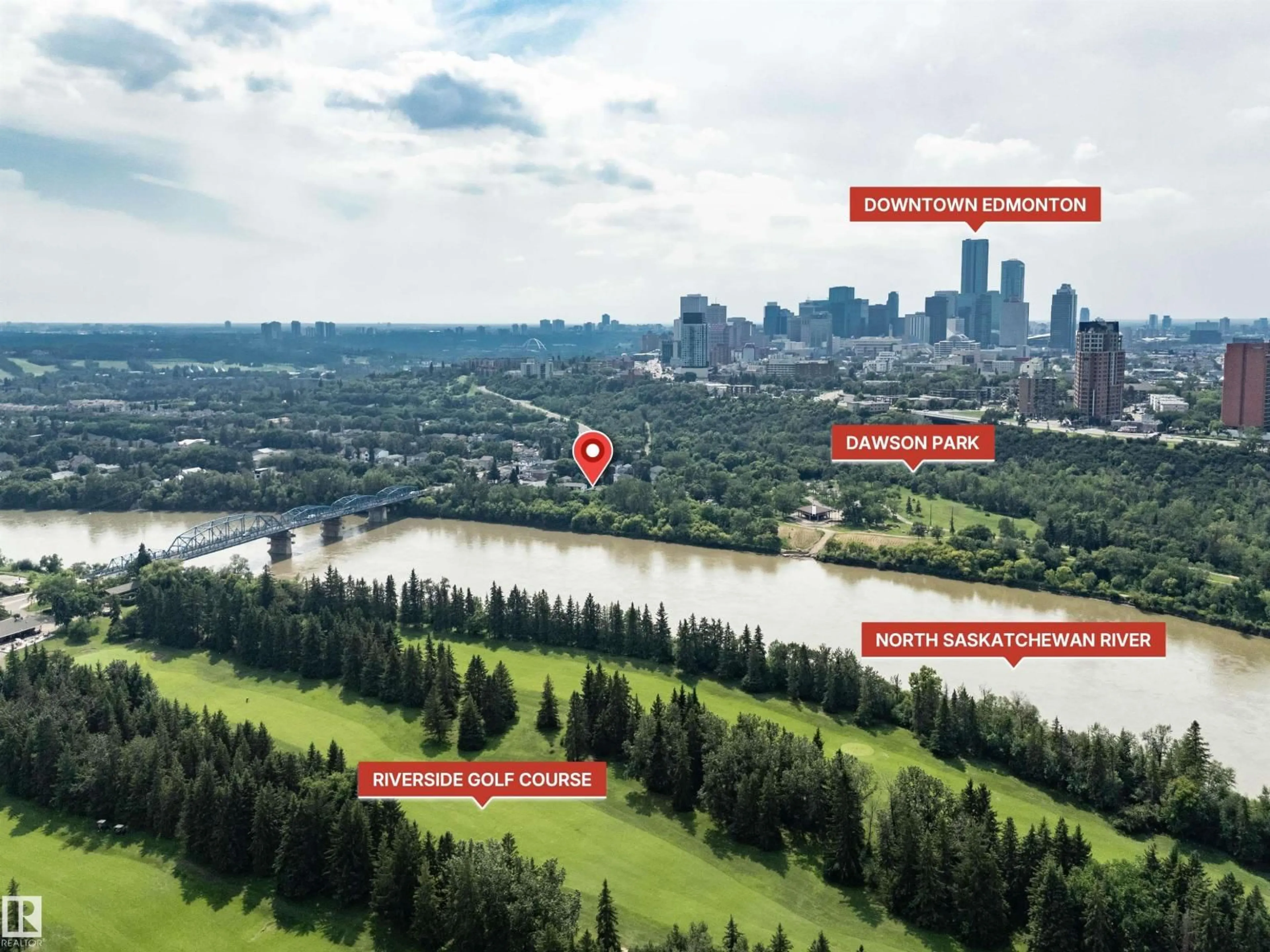 Picture of a map for 10282 87 ST, Edmonton Alberta T5H1N6