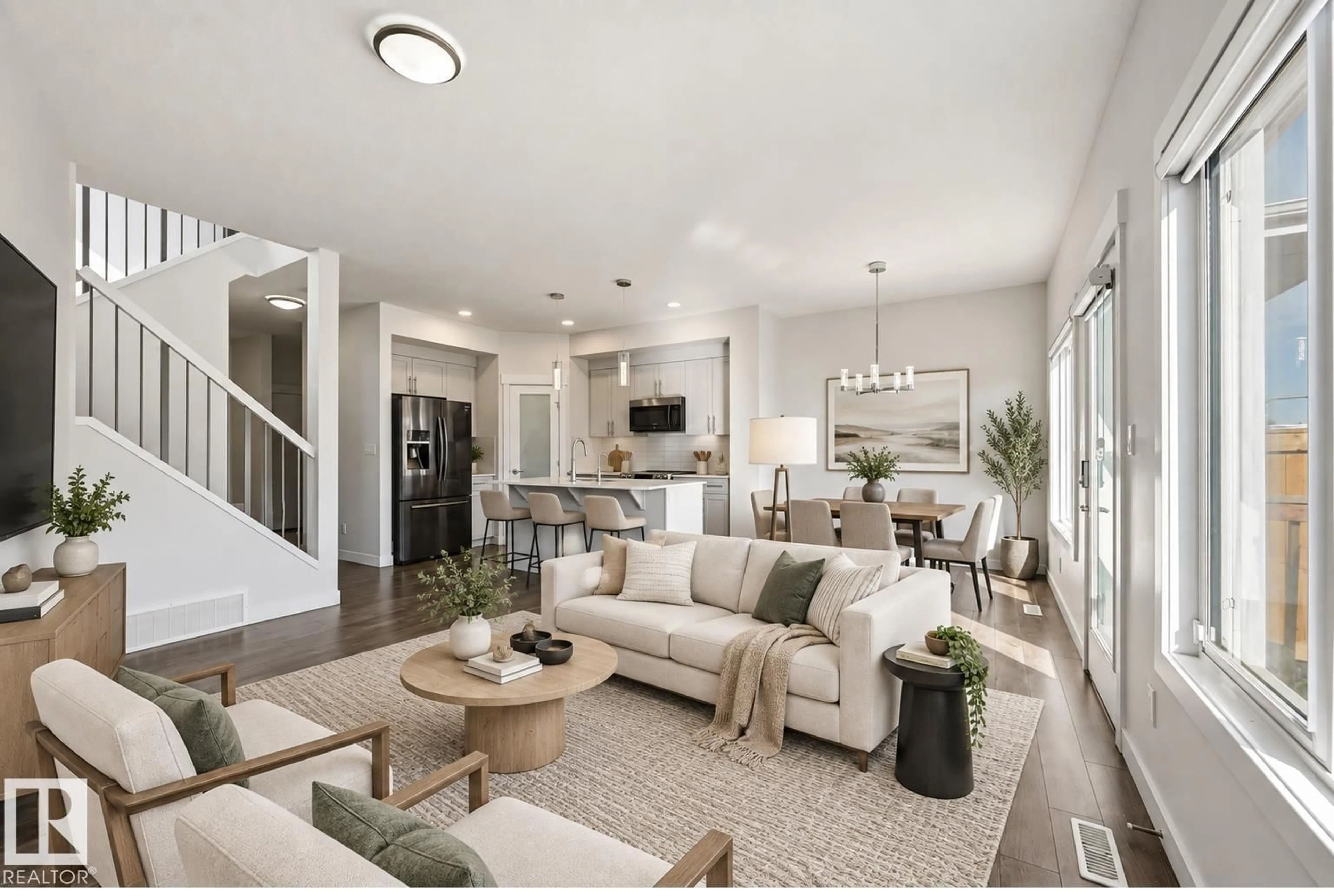 Living room with furniture, unknown for 2424 KELLY CI, Edmonton Alberta T6W4G3