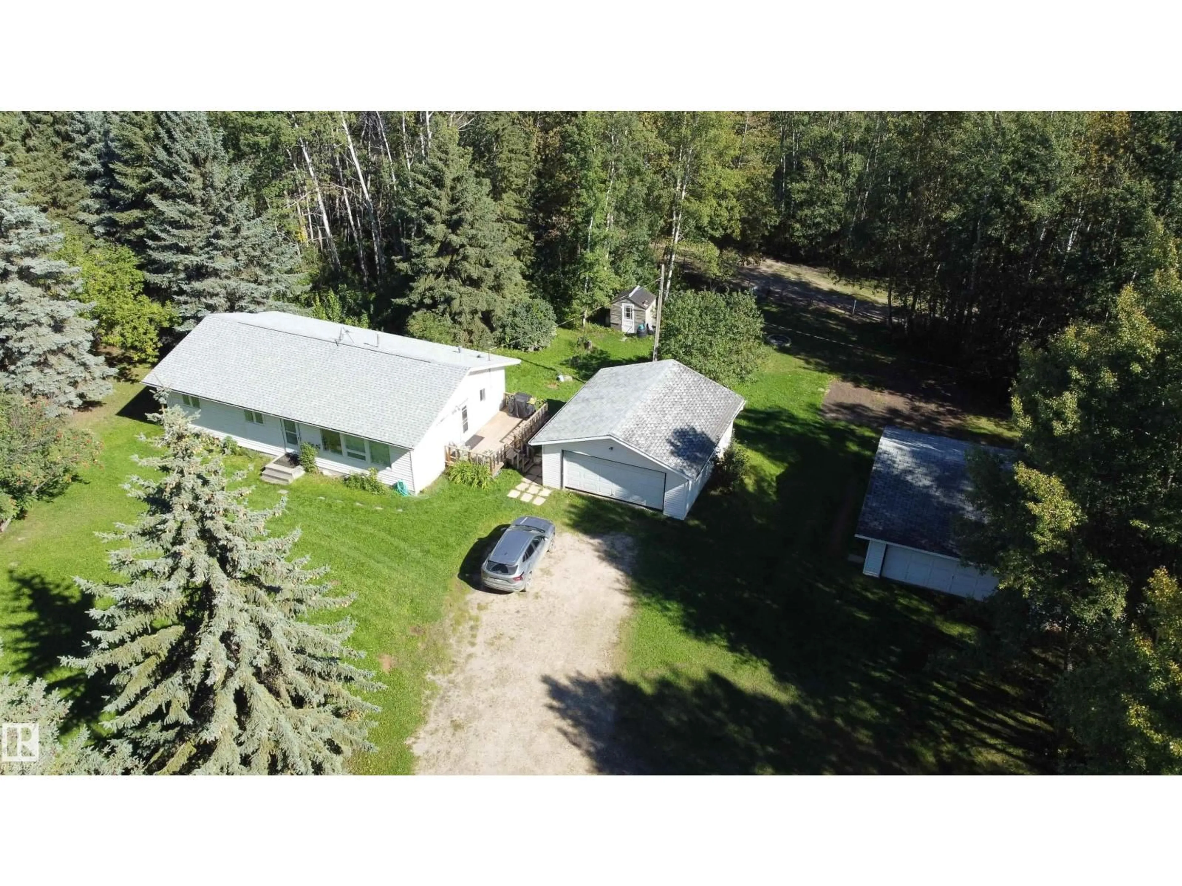 A pic from outside/outdoor area/front of a property/back of a property/a pic from drone, unknown for 10 RGE ROAD 10, Rural Wetaskiwin County Alberta T0C2C0