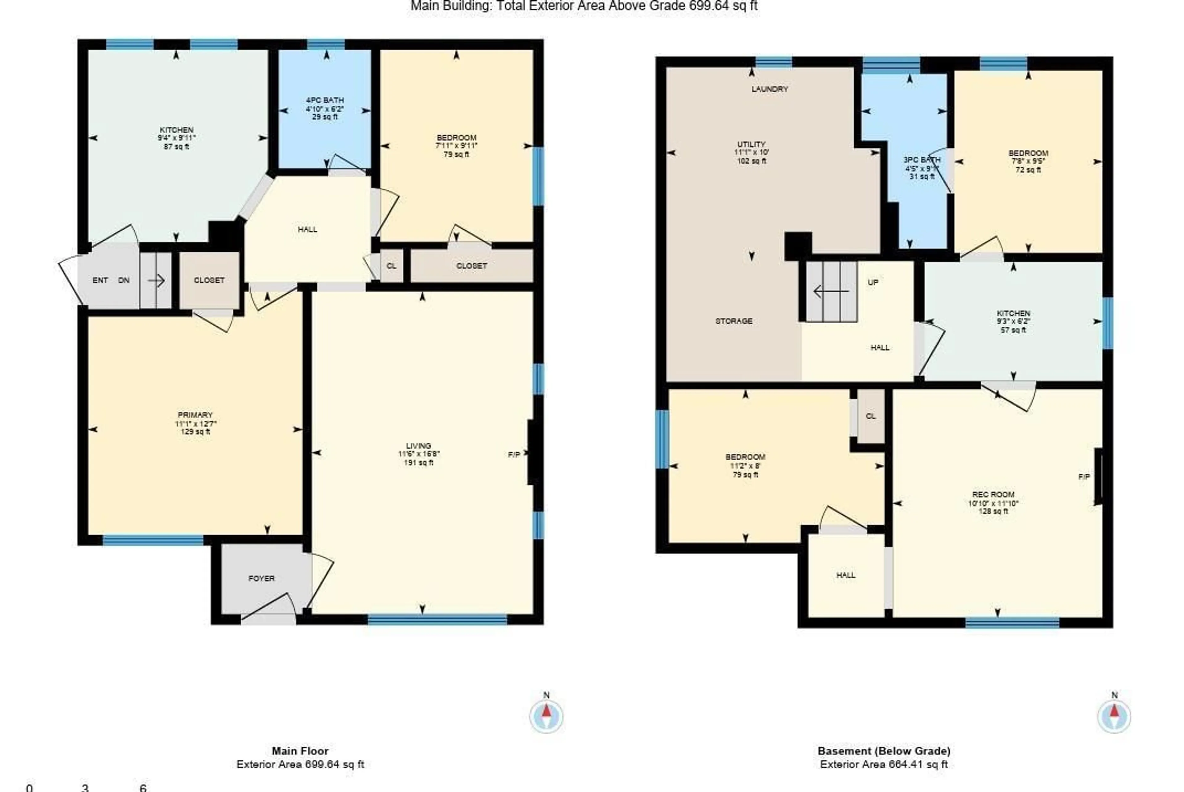 Floor plan for 11617 89 STREET, Edmonton Alberta T5B3V3