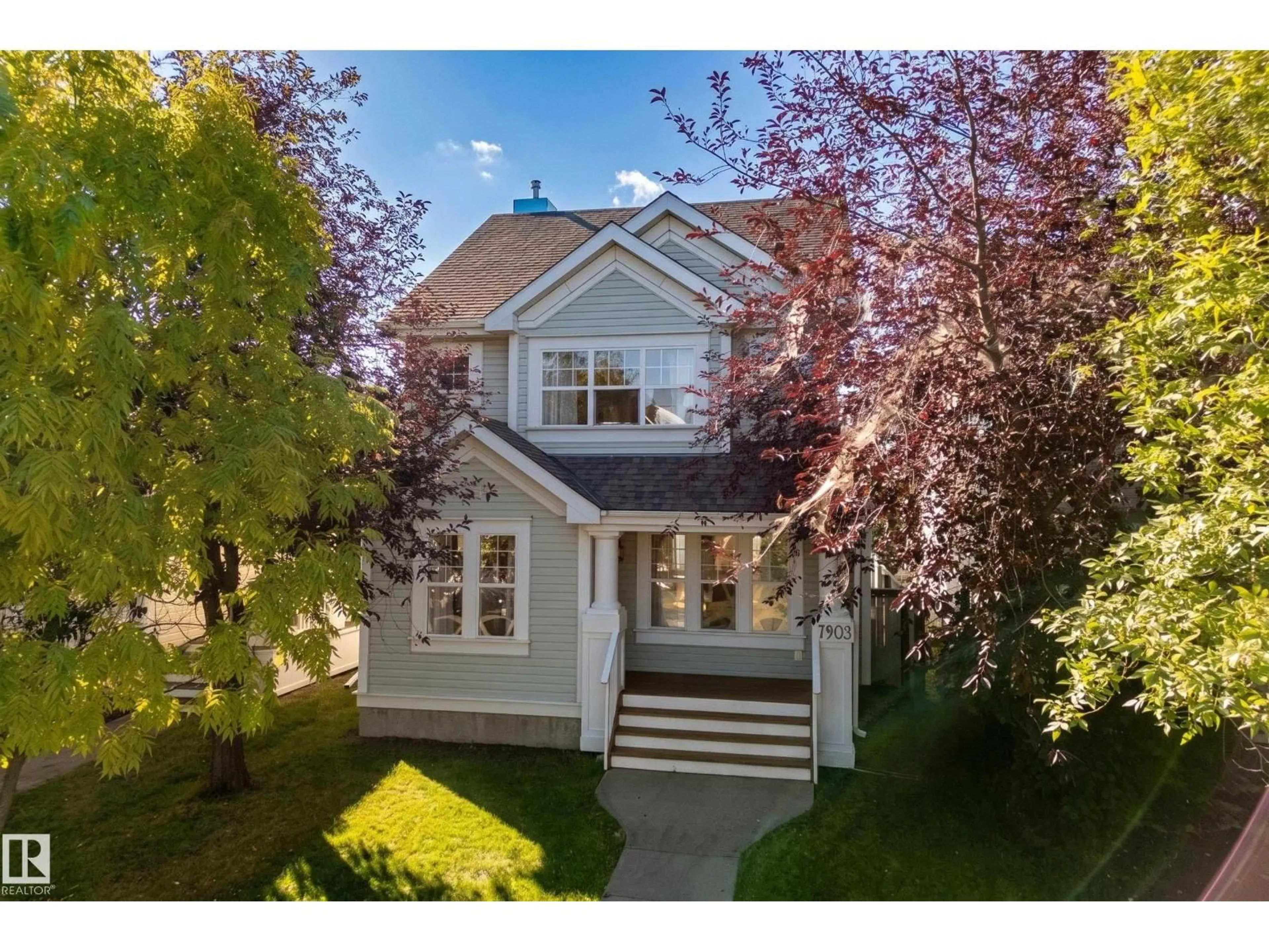 A pic from outside/outdoor area/front of a property/back of a property/a pic from drone, street for SW - 7903 12 AV, Edmonton Alberta T6X1E6