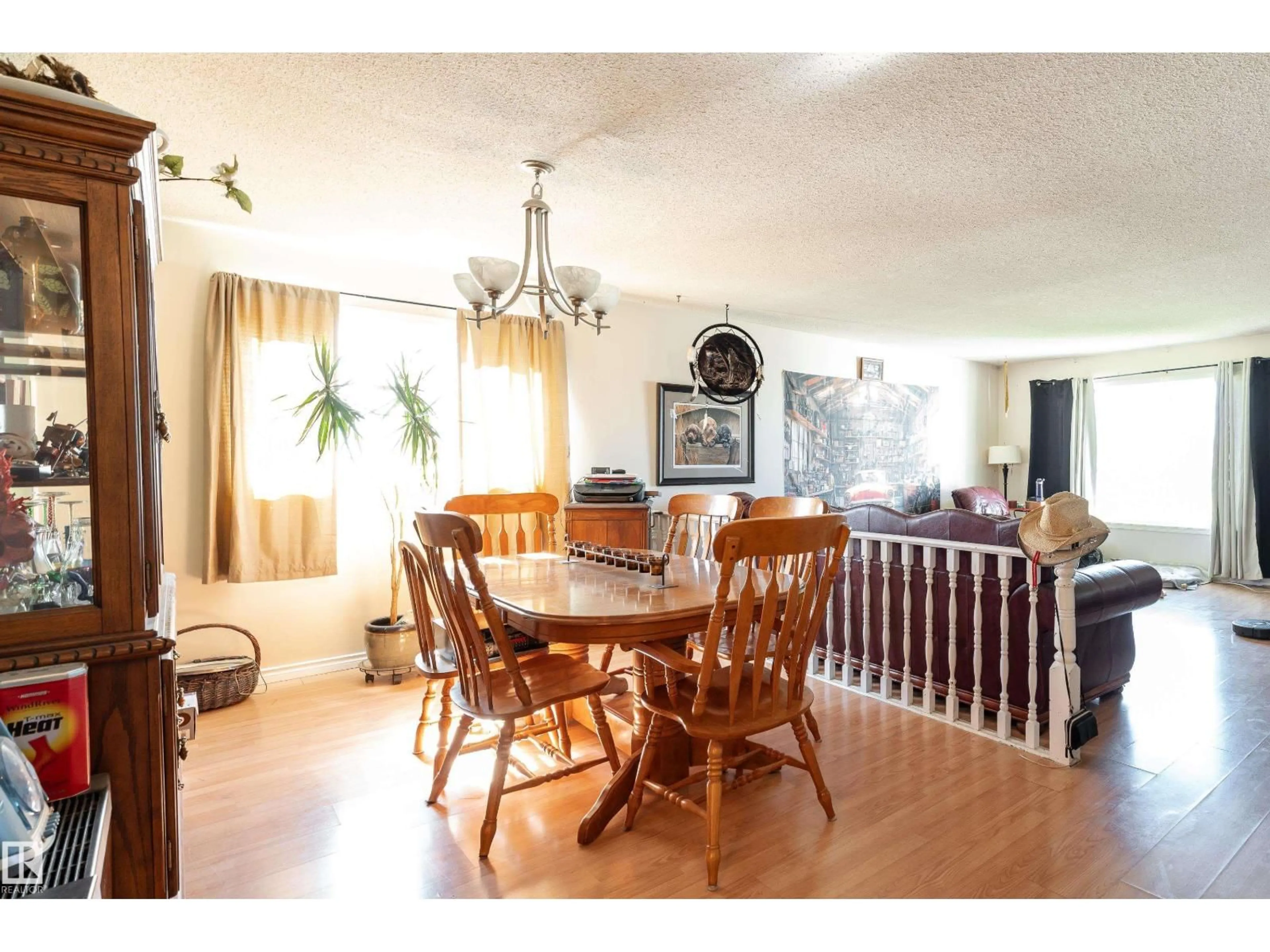 Dining room, wood/laminate floor for 5047 46 ST, Lamont Alberta T0B2R0