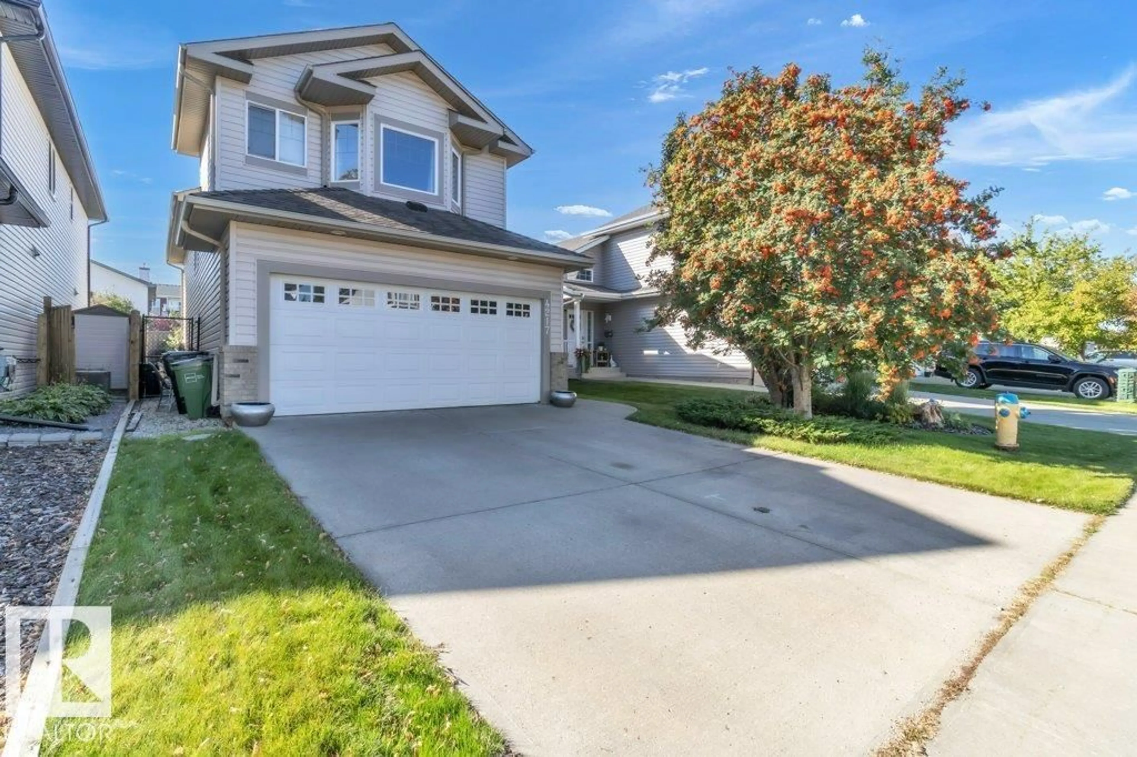 Home with vinyl exterior material, street for 4217 MCMULLEN PL, Edmonton Alberta T6W1S6