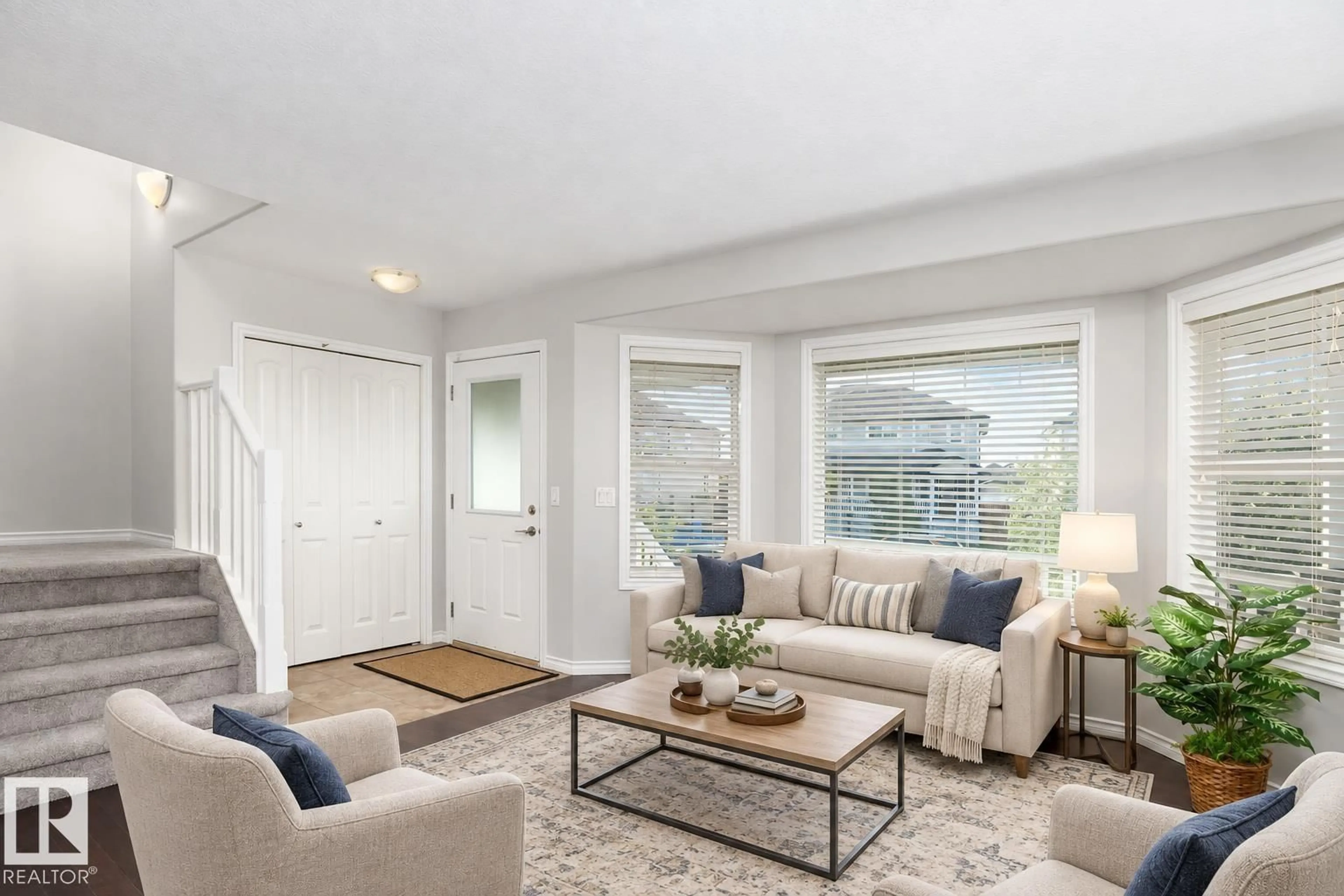Living room with furniture, unknown for 441 SONGHURST PL, Leduc Alberta T9E0P9