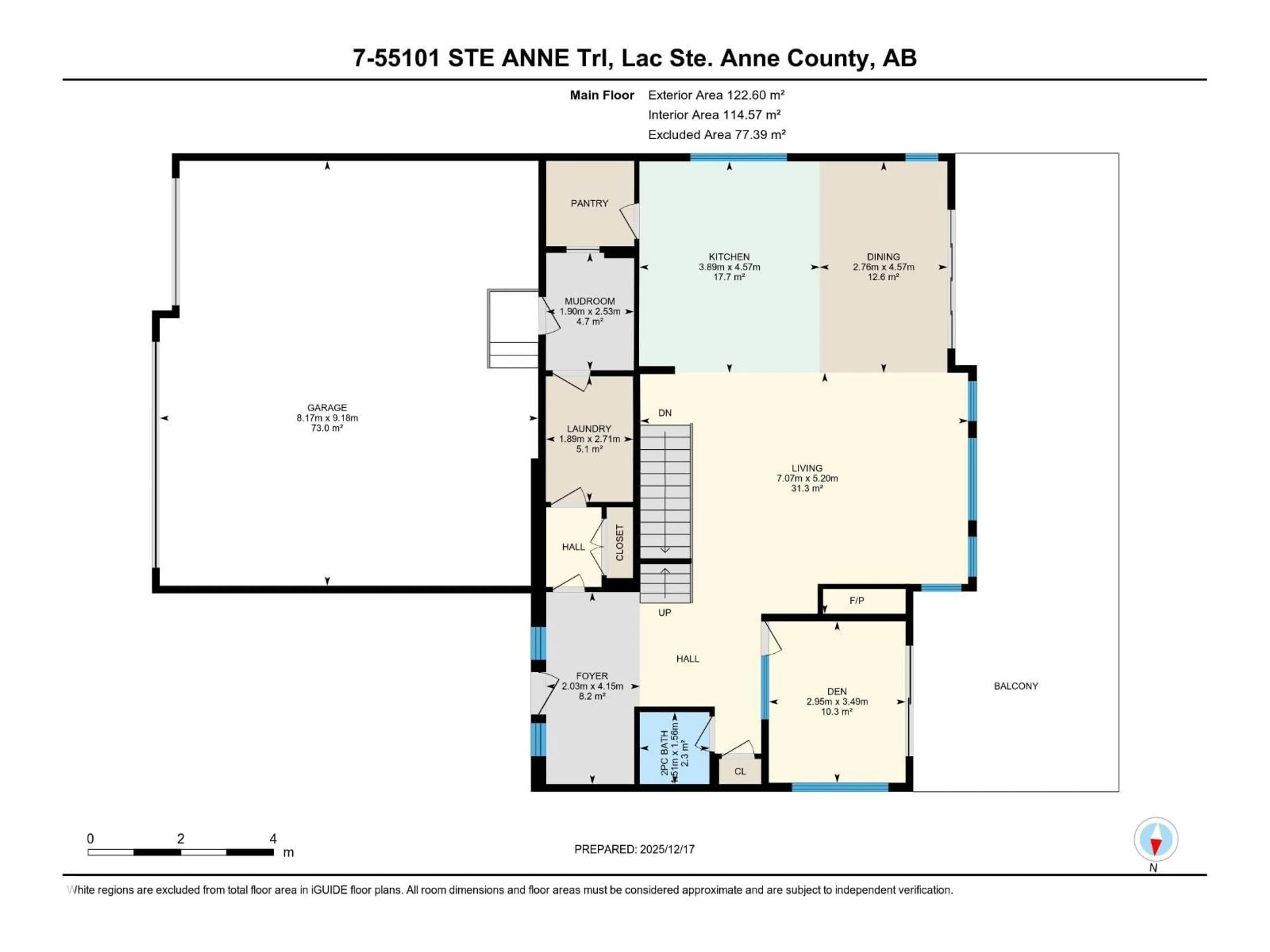 Floor plan for STE. - 7 ANNE TR, Rural Lac Ste. Anne County Alberta T0E1A1