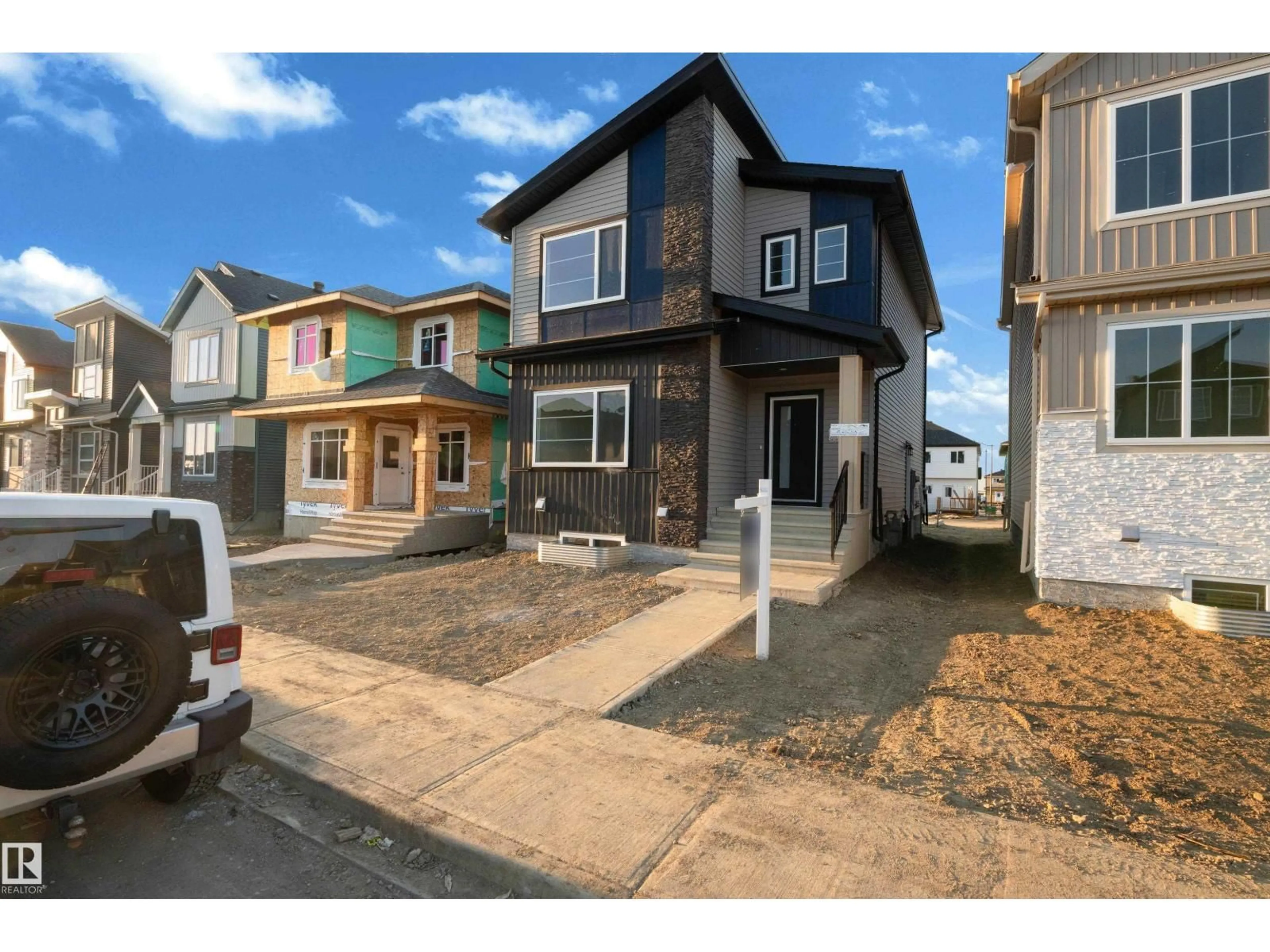Home with vinyl exterior material, street for 16 WESTWYCK LI, Spruce Grove Alberta T7X4E9