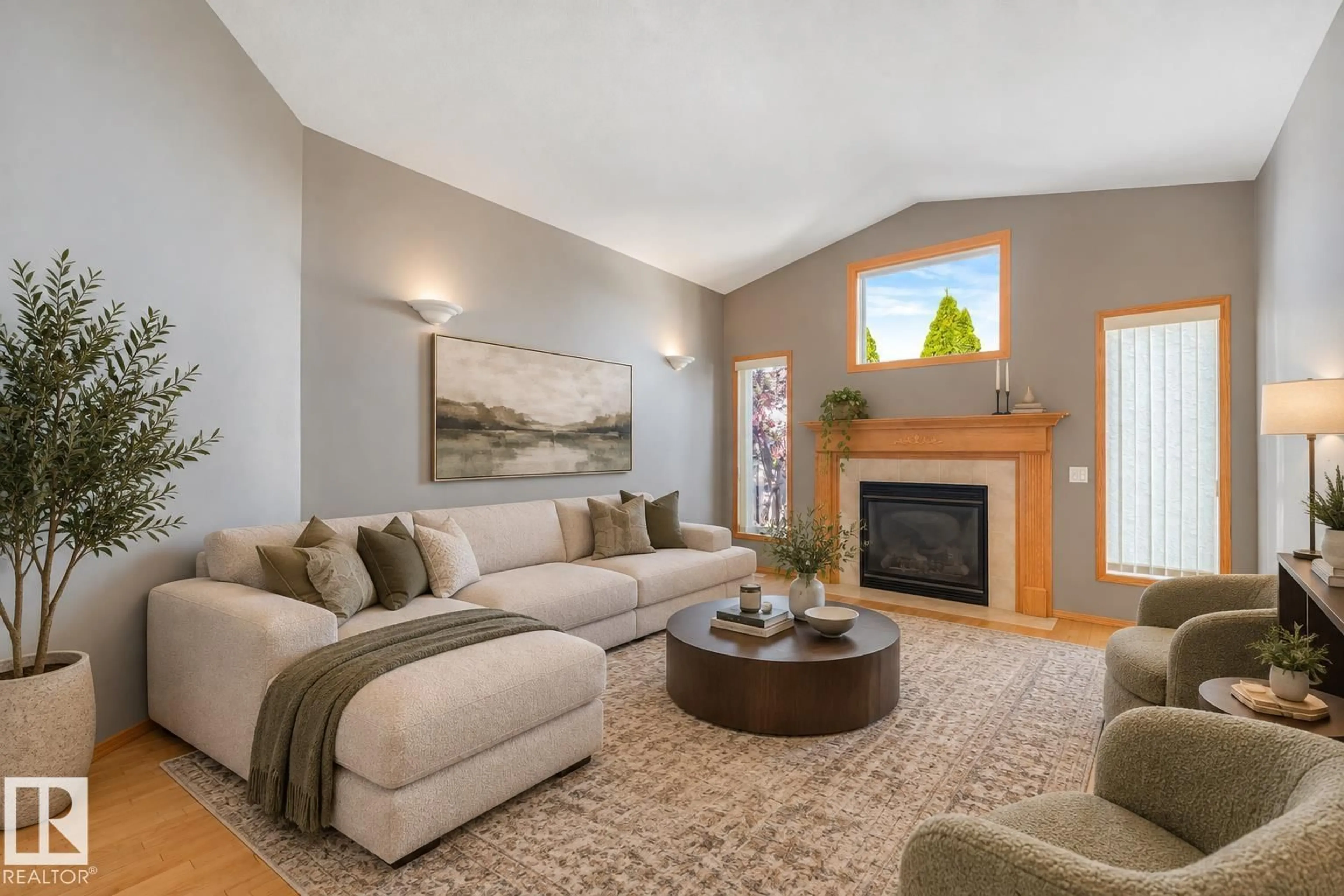 Living room with furniture, unknown for 1271 ORMSBY LN, Edmonton Alberta T5T6G9