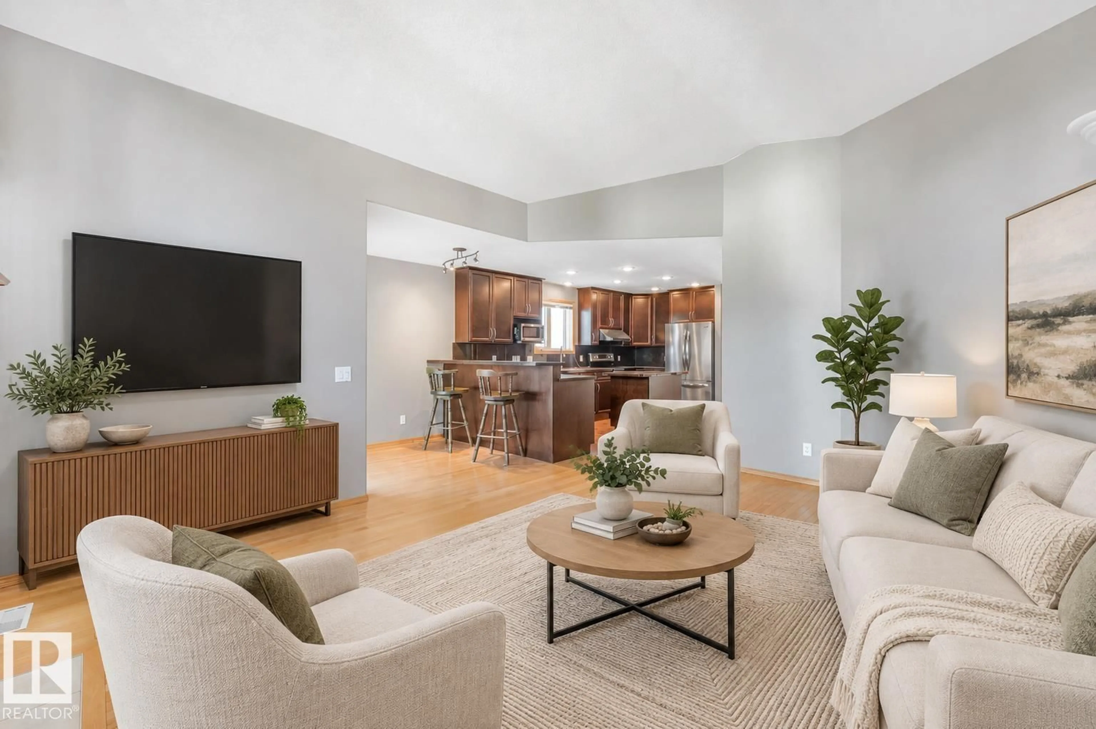 Living room with furniture, unknown for 1271 ORMSBY LN, Edmonton Alberta T5T6G9