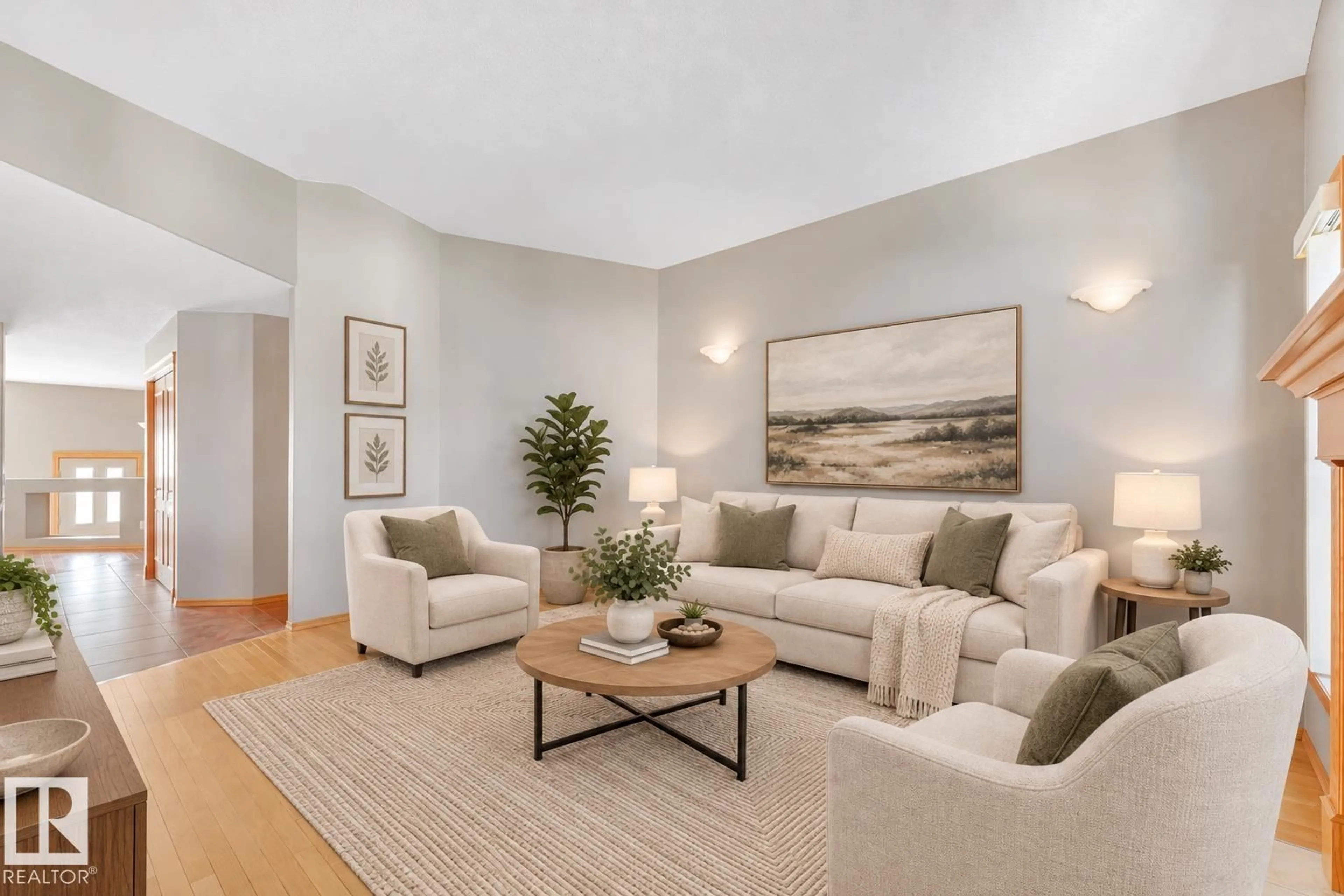 Living room with furniture, unknown for 1271 ORMSBY LN, Edmonton Alberta T5T6G9