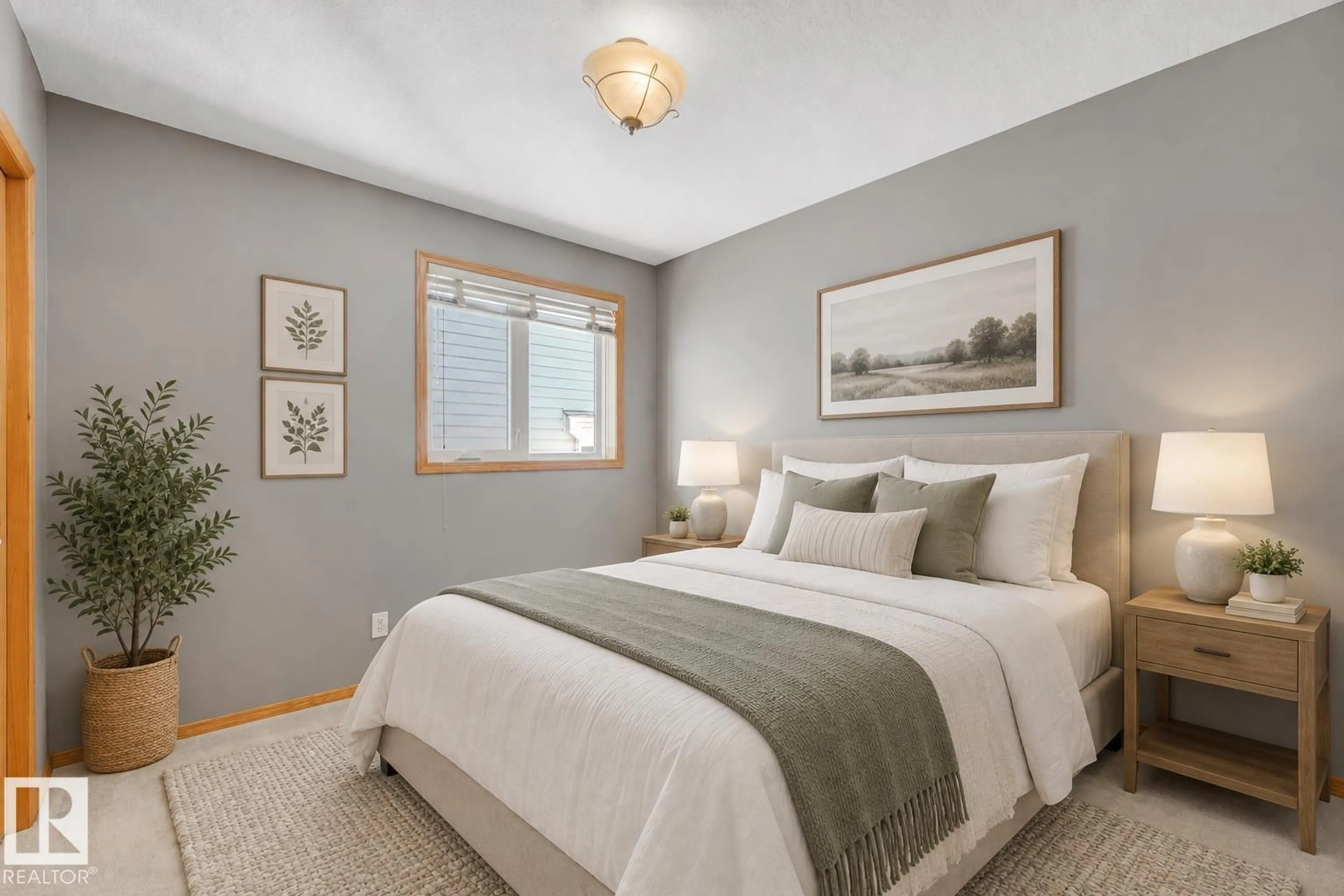 Bedroom with bed, unknown for 1271 ORMSBY LN, Edmonton Alberta T5T6G9