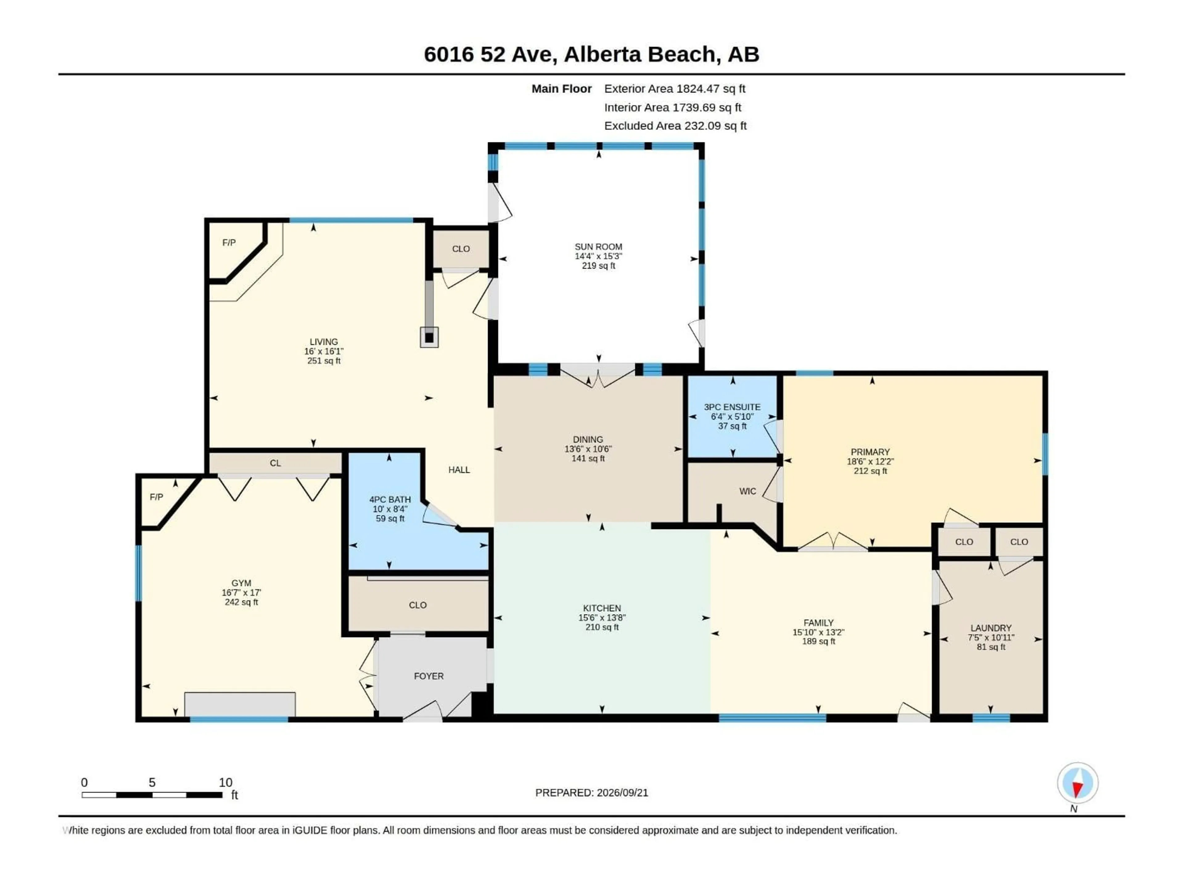Floor plan for 6016 52 AV, Rural Lac Ste. Anne County Alberta T0E0A0
