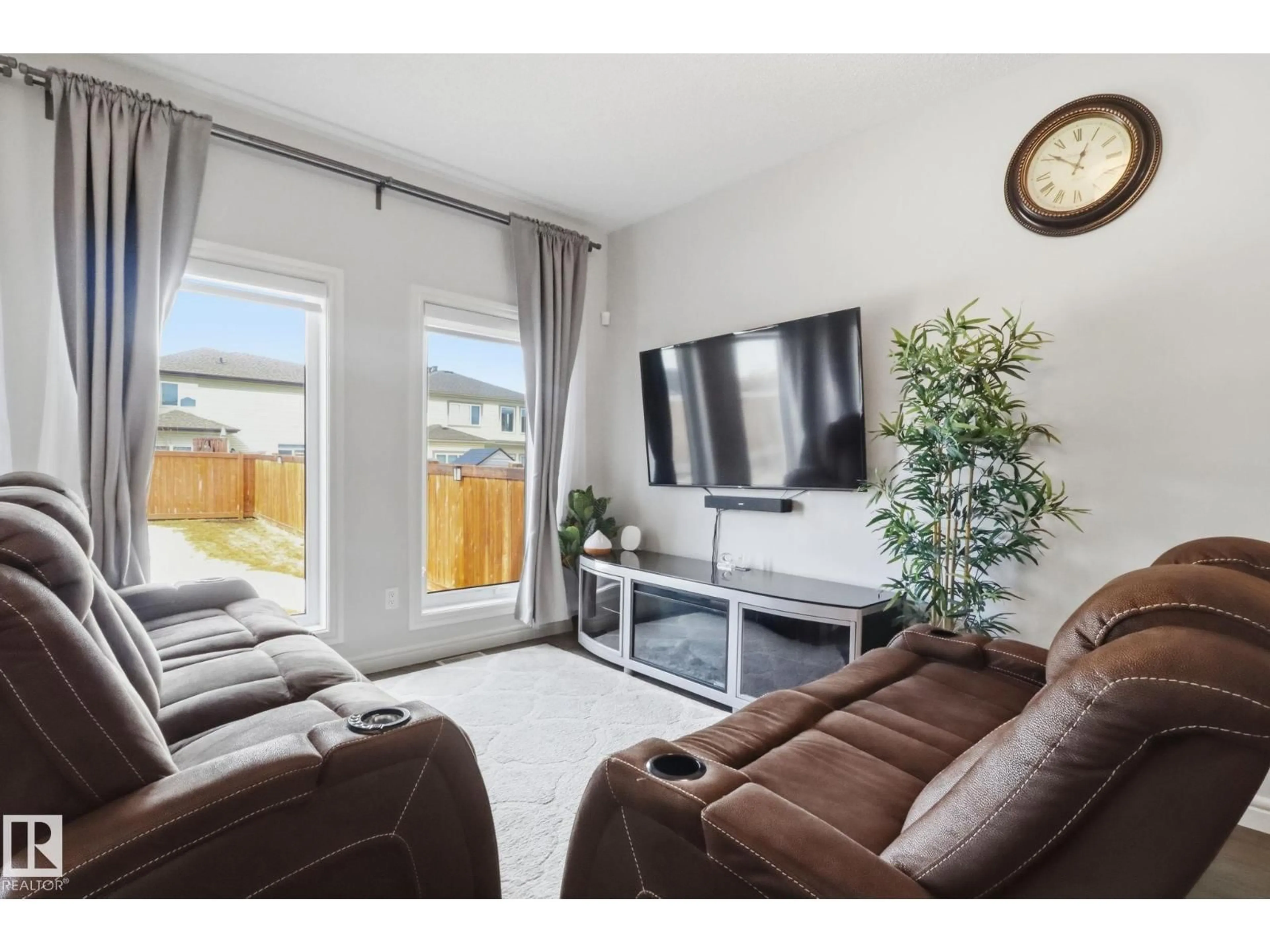 Living room with furniture, unknown for 812 176 ST, Edmonton Alberta T6W2X3