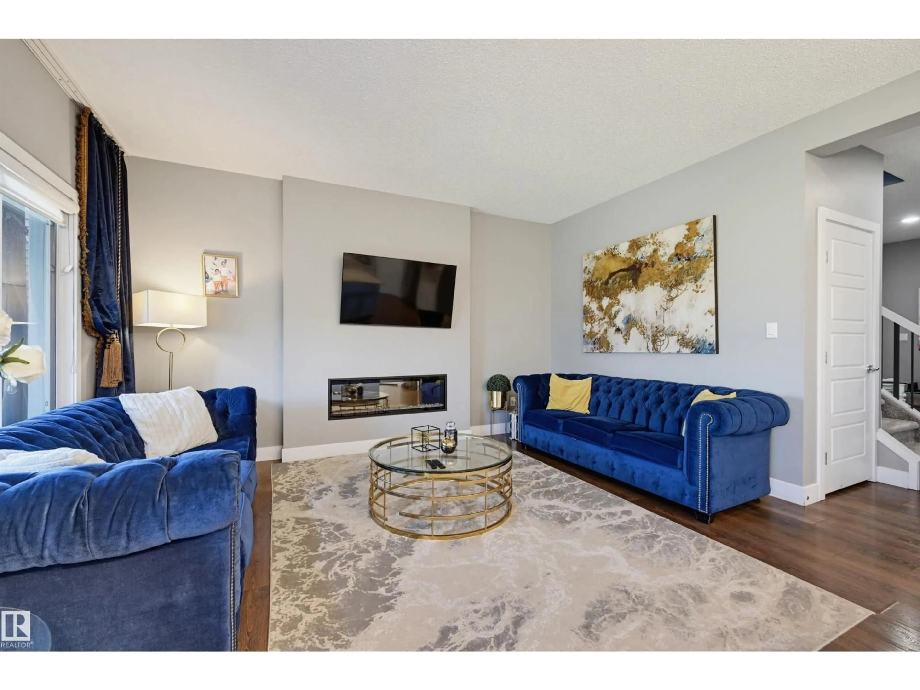 Living room with furniture, unknown for 3625 KESWICK BV, Edmonton Alberta T6W3S5