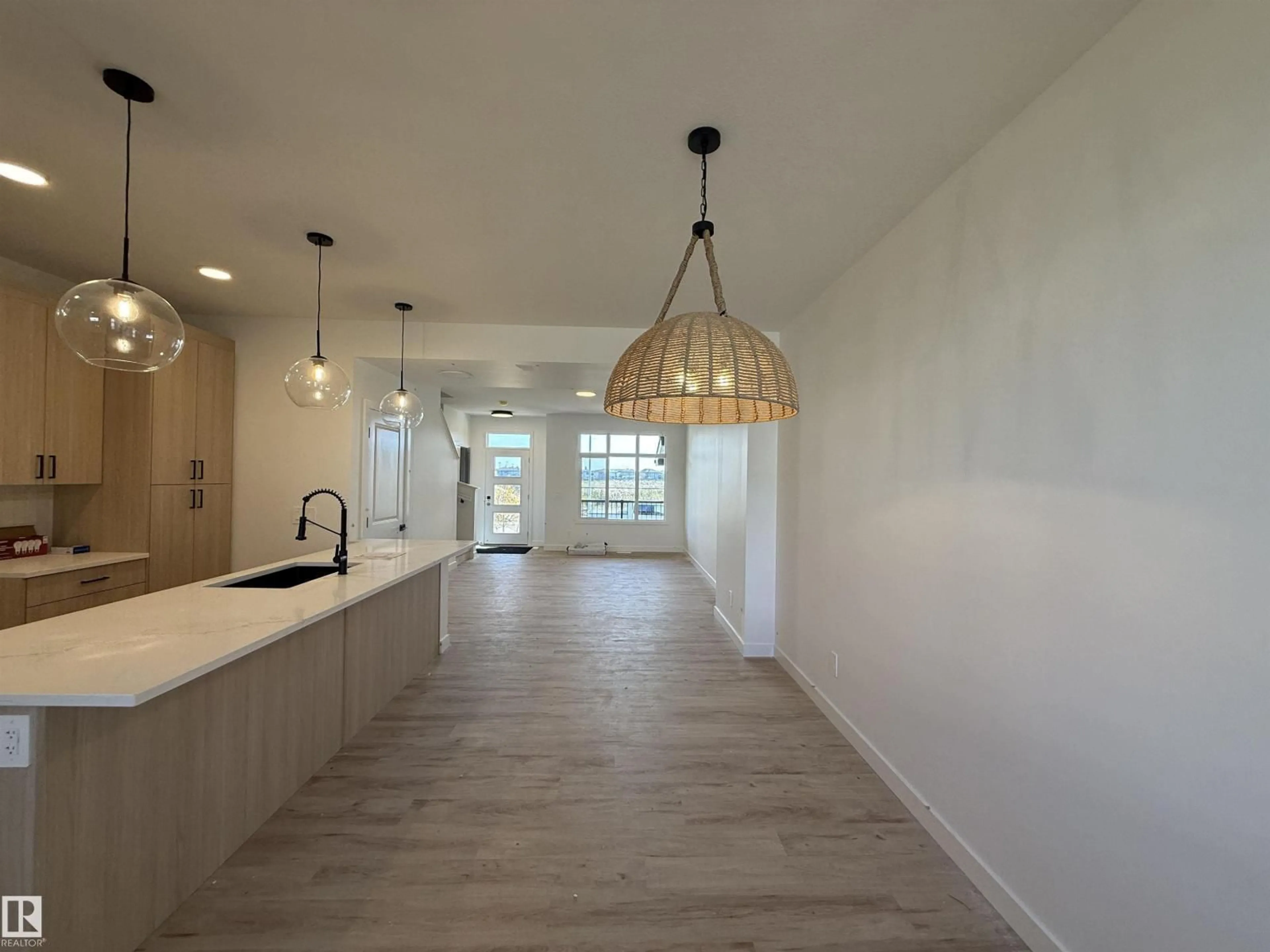 Open concept kitchen, unknown for 17 COBBLESTONE GA, Spruce Grove Alberta T7X4E4