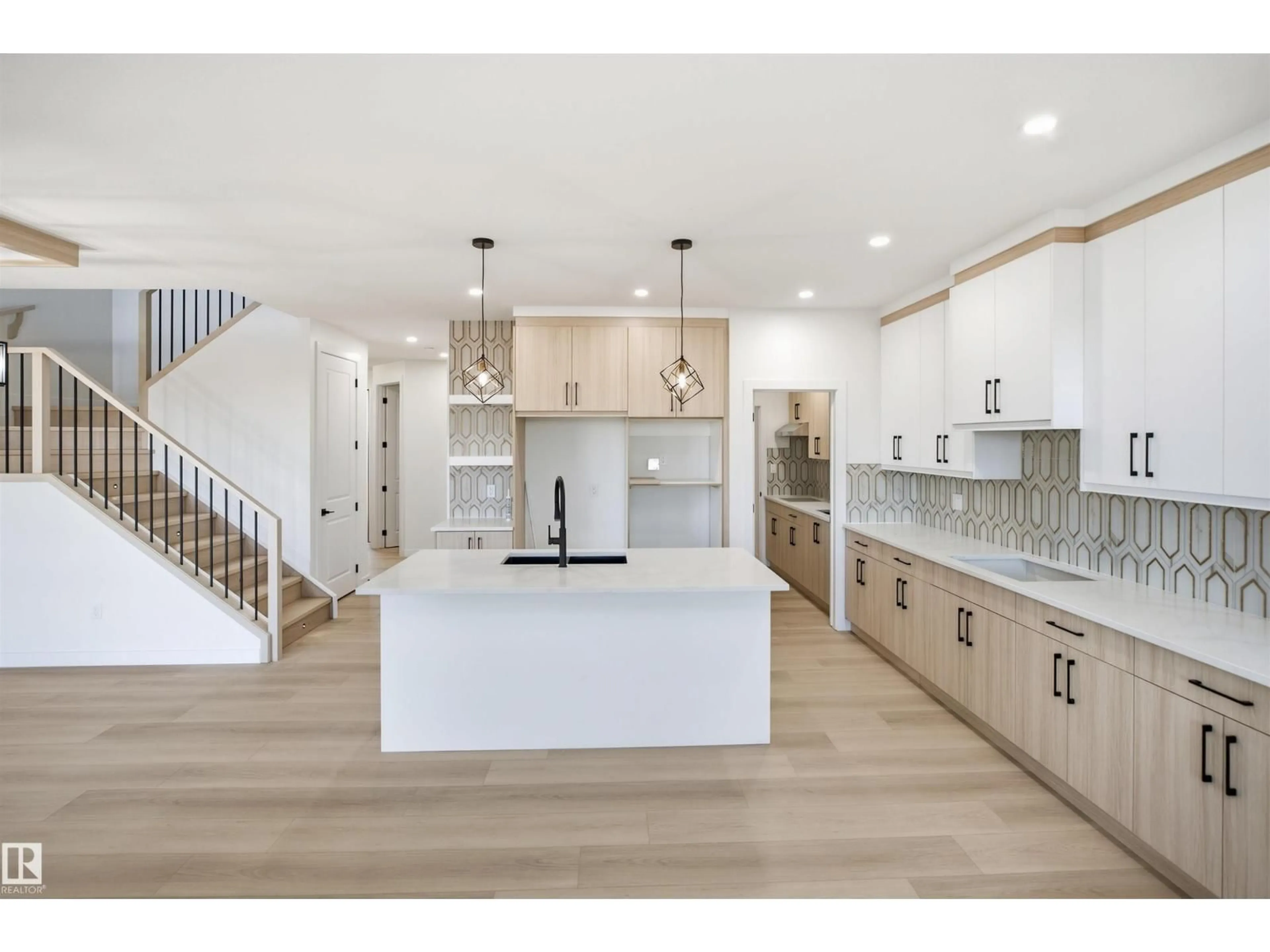 Open concept kitchen, unknown for NW - 13144 187 AV, Edmonton Alberta T6V0N3