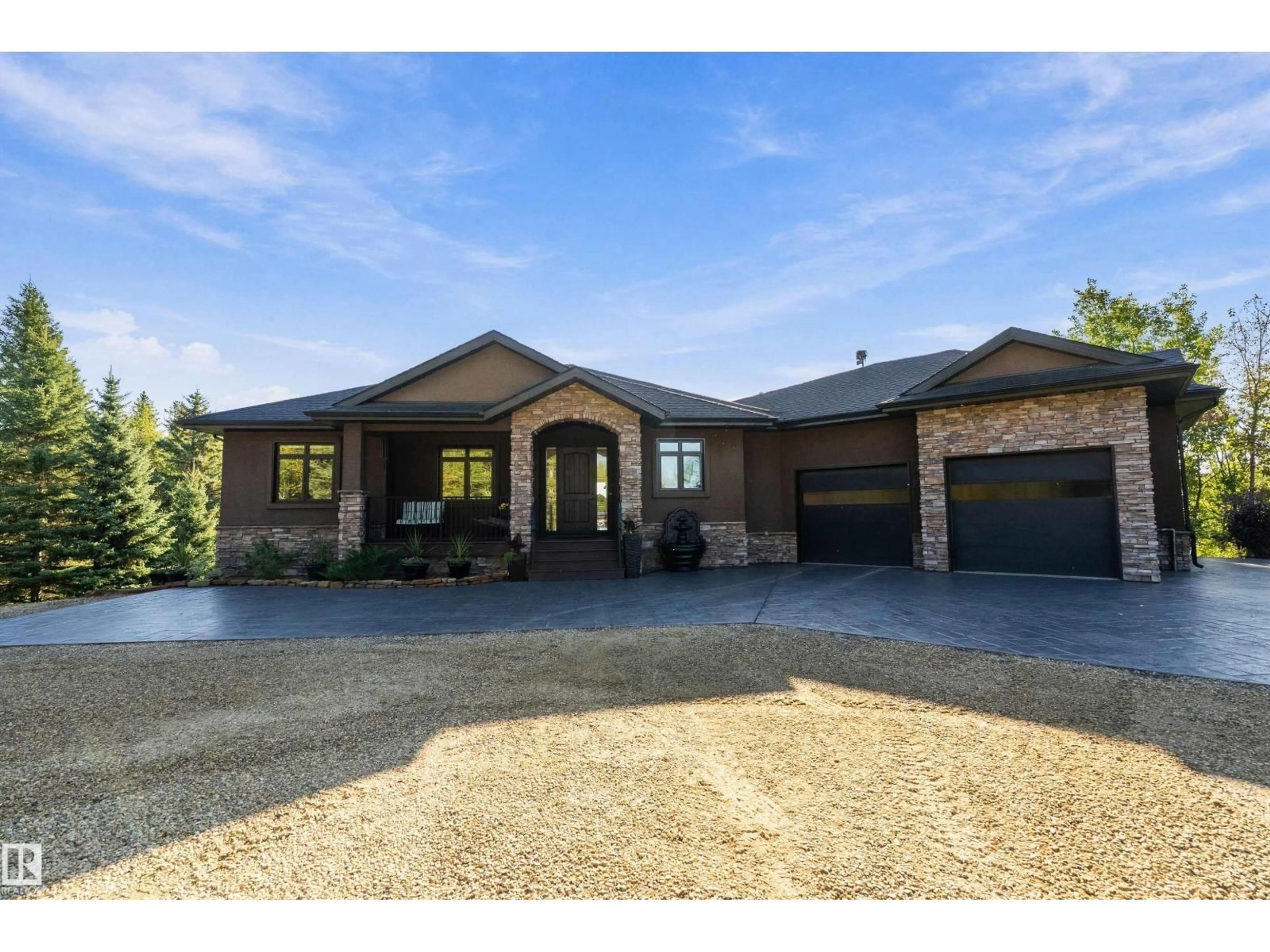 Home with brick exterior material, street for 470015 RANGE ROAD 232, Rural Wetaskiwin County Alberta T9A1W9