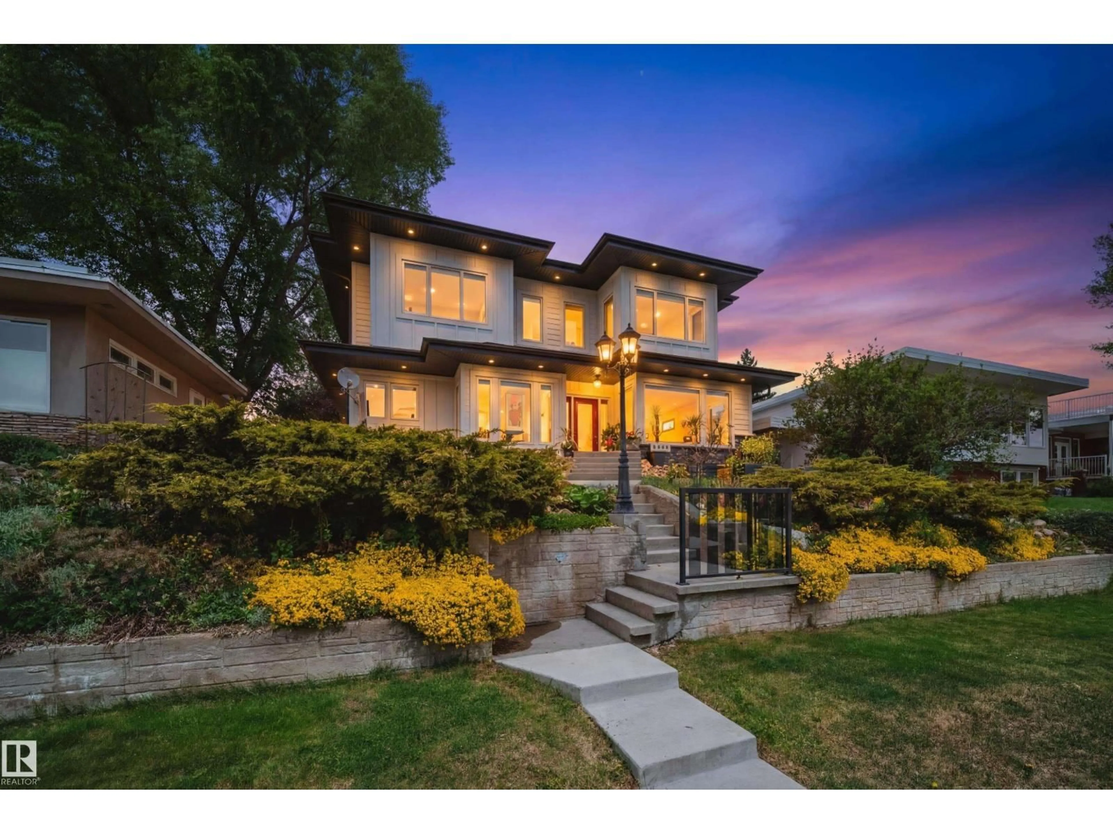 Home with brick exterior material, street for 5310 ADA BV, Edmonton Alberta T5W4N7
