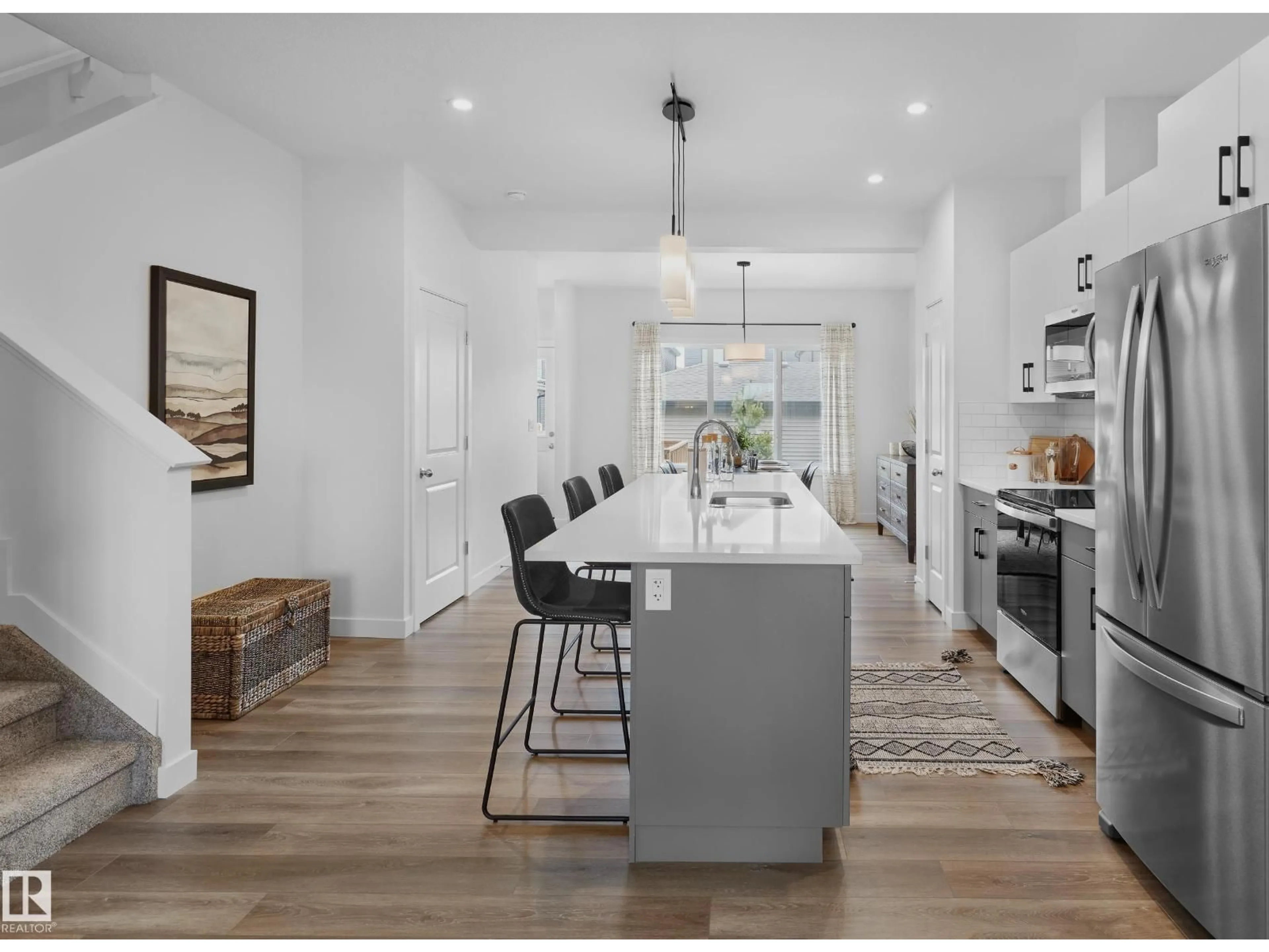 Open concept kitchen, unknown for 121 CHELLES WD, St. Albert Alberta T8T2C2