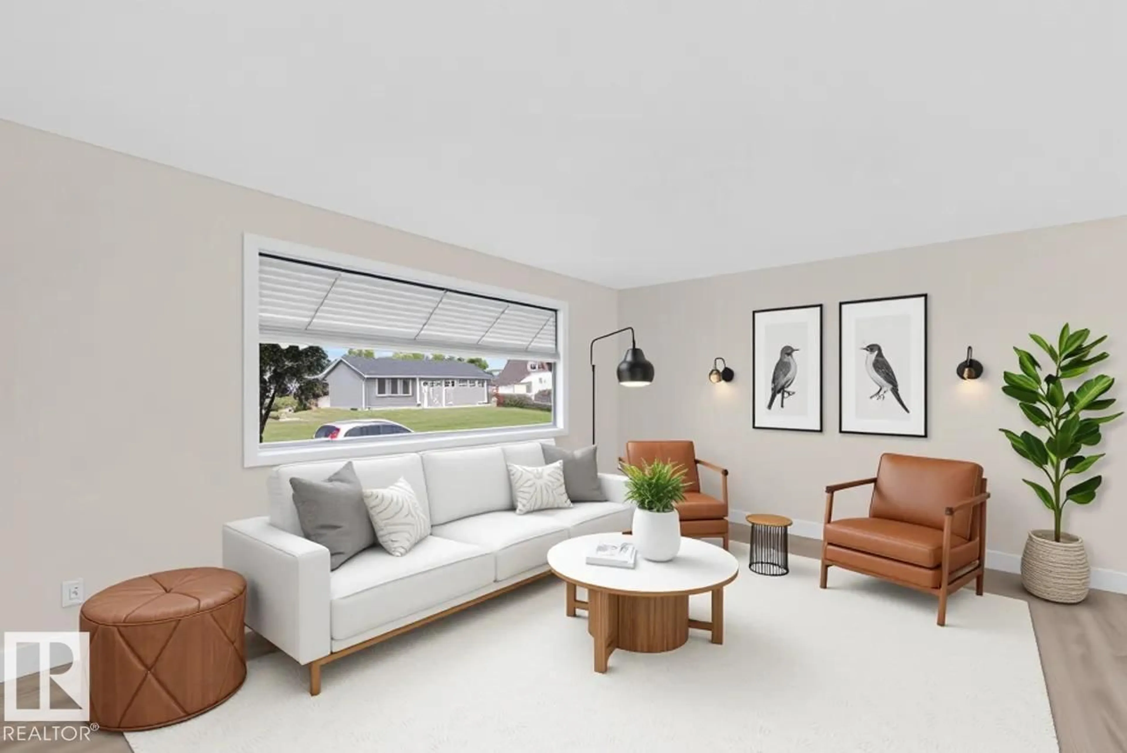 Living room with furniture, unknown for NW - 13511 114 ST, Edmonton Alberta T5E5E7