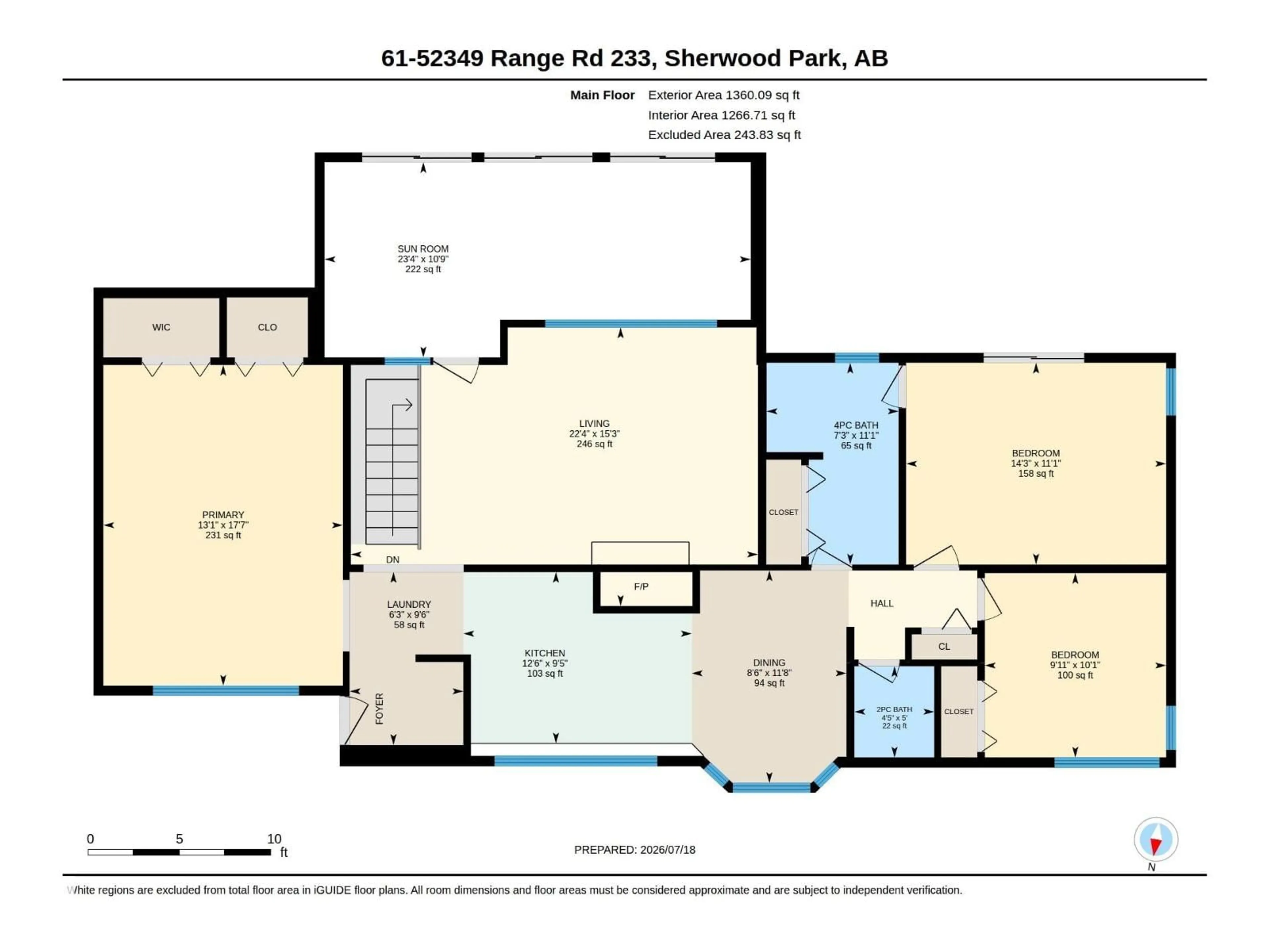 Floor plan for 52349 RGE ROAD 233, Rural Strathcona County Alberta T8B1C8