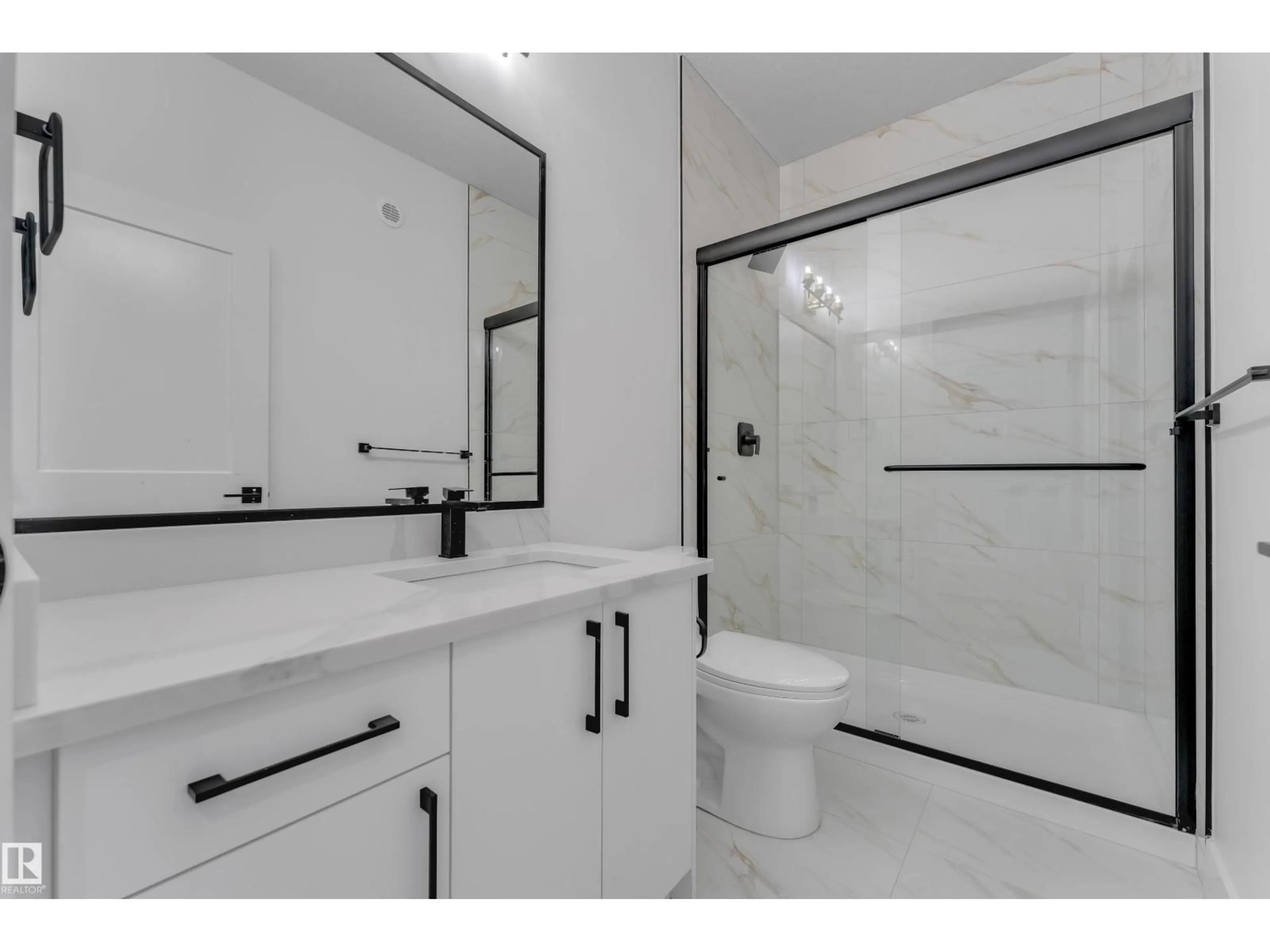 Standard bathroom, ceramic/tile floor for 4212 63 ST, Beaumont Alberta T4X0V1