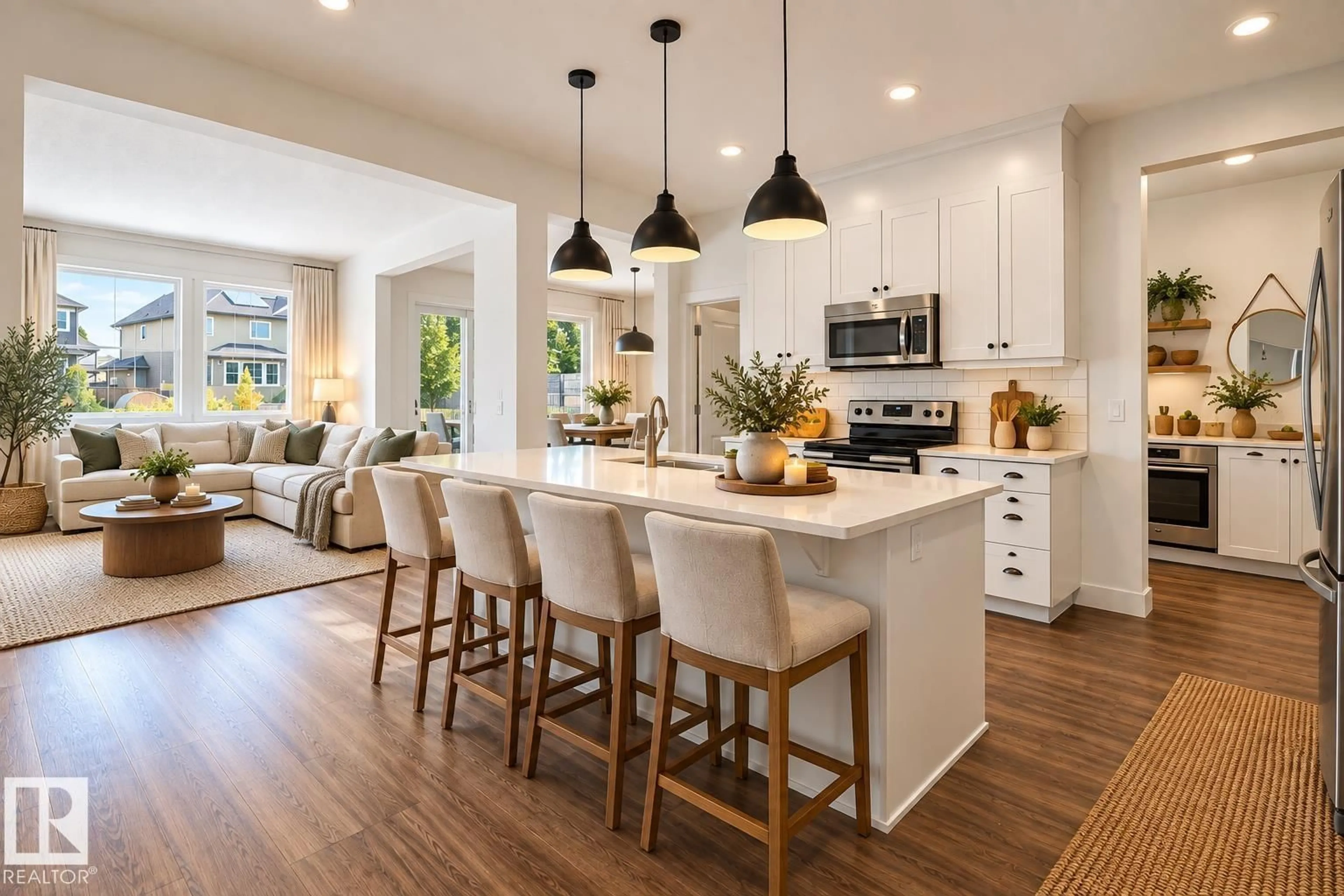 Open concept kitchen, unknown for 84 ALDRIDGE CR, Sherwood Park Alberta T8H0Y3