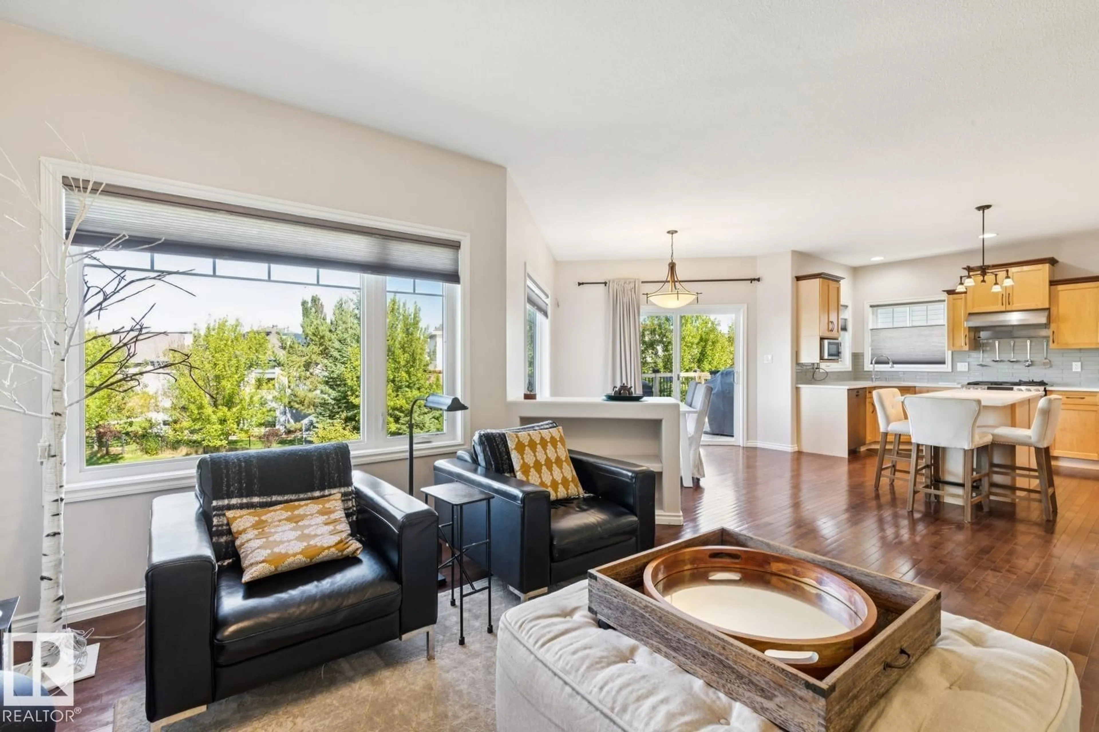 Living room with furniture, unknown for 20616 57 AV, Edmonton Alberta T6M0B6