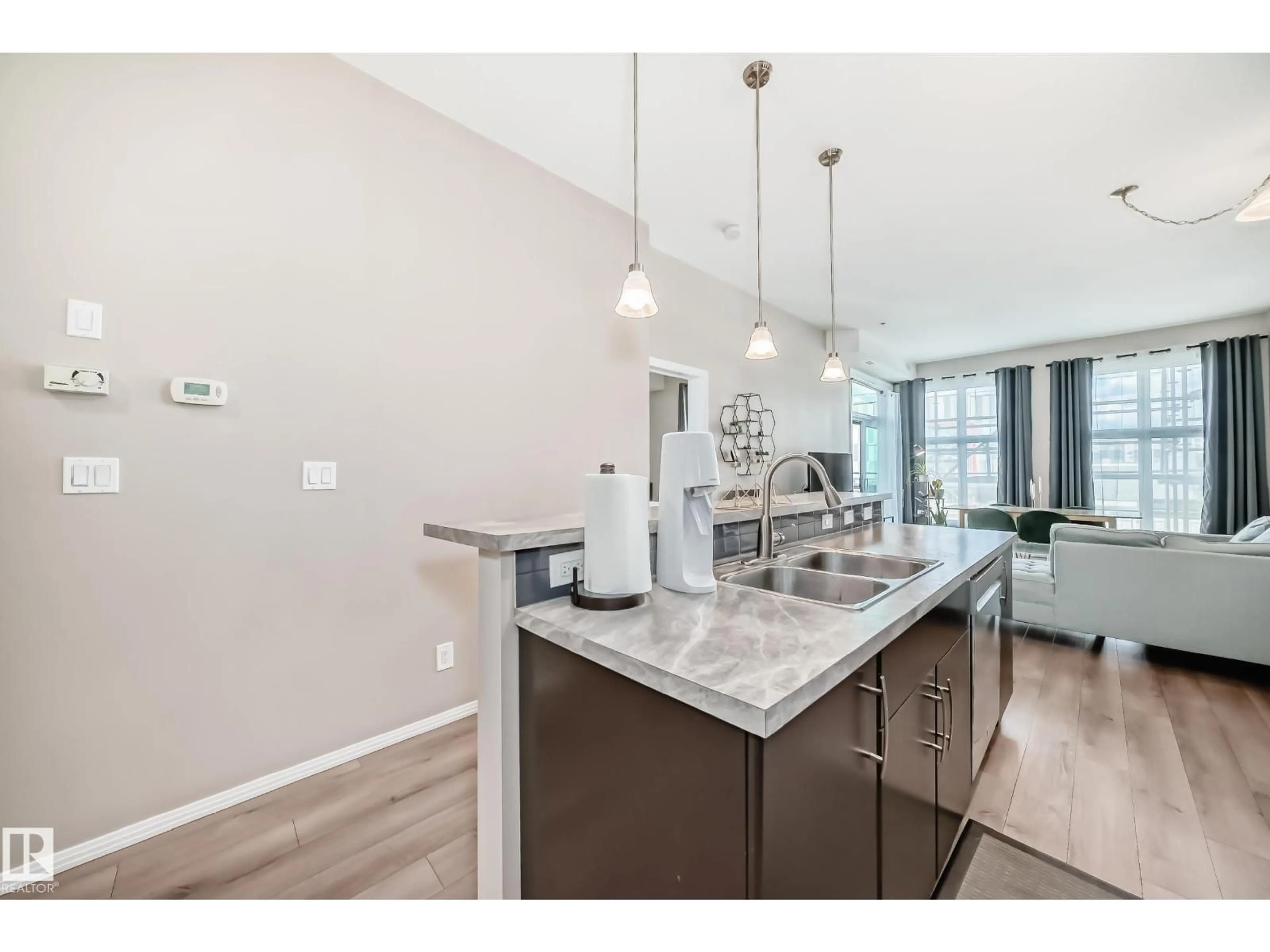Open concept kitchen, unknown for 216 - 10531 117 ST NW, Edmonton Alberta T5H0A8