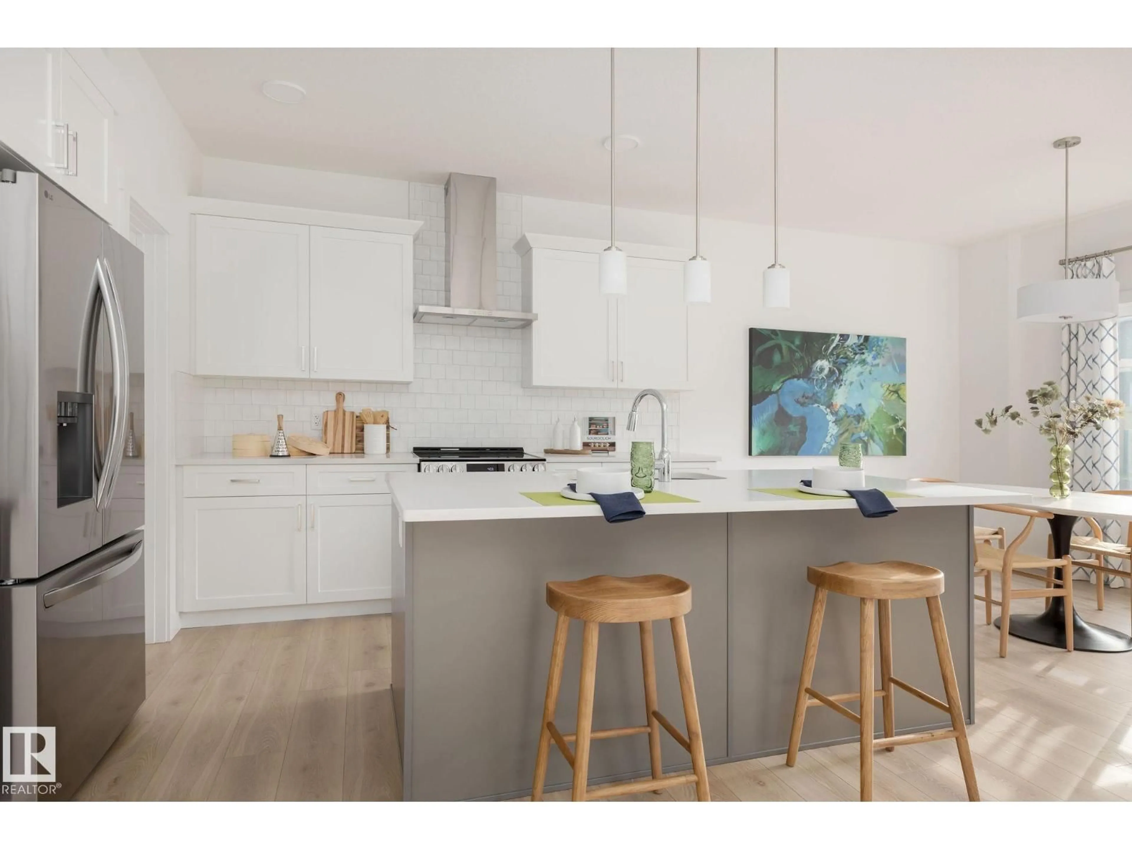 Open concept kitchen, unknown for SW - 5142 CAWSEY BN, Edmonton Alberta T6W5Y7