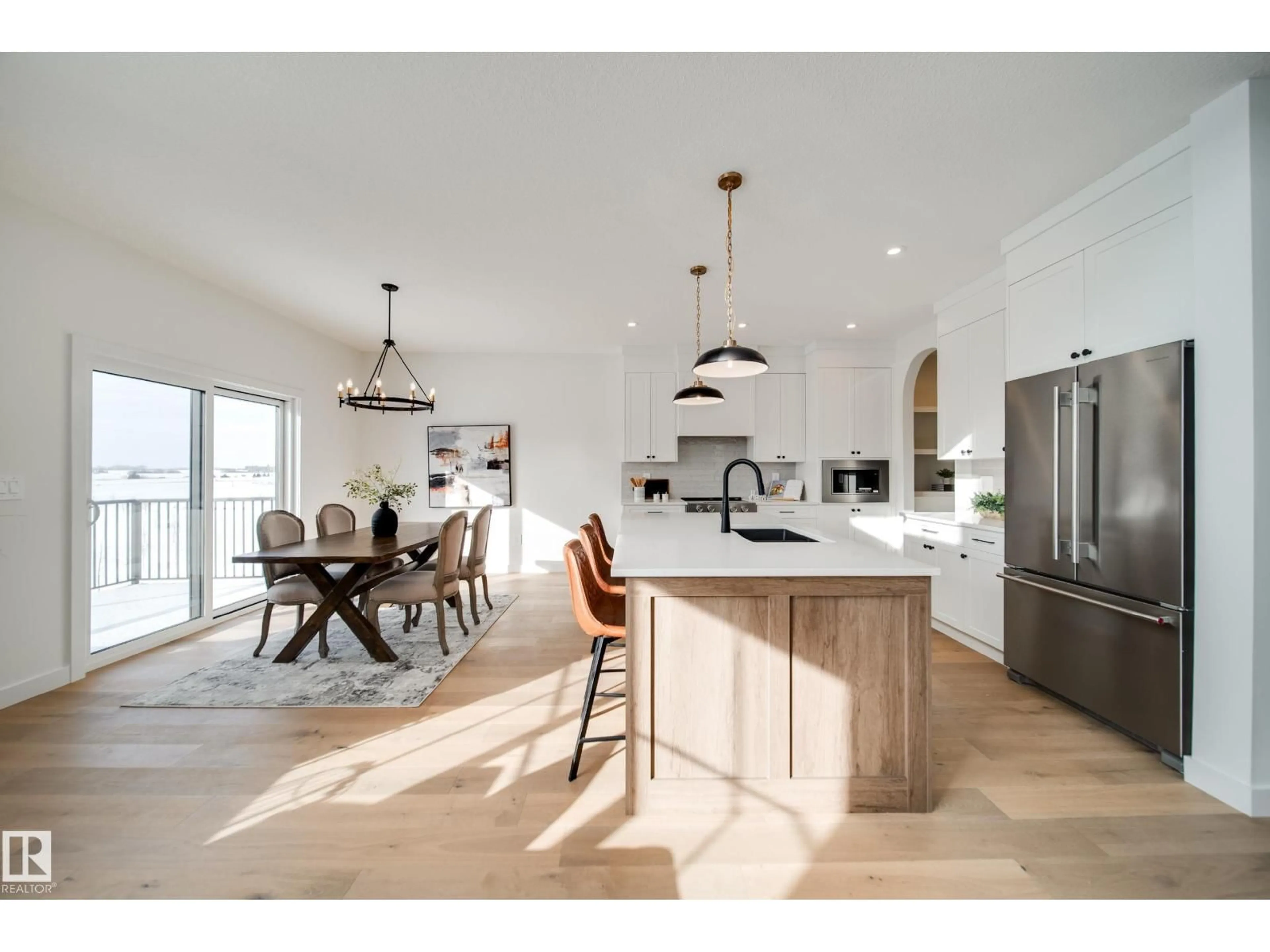 Open concept kitchen, unknown for 52 CLICHY CL, St. Albert Alberta T8T2E4