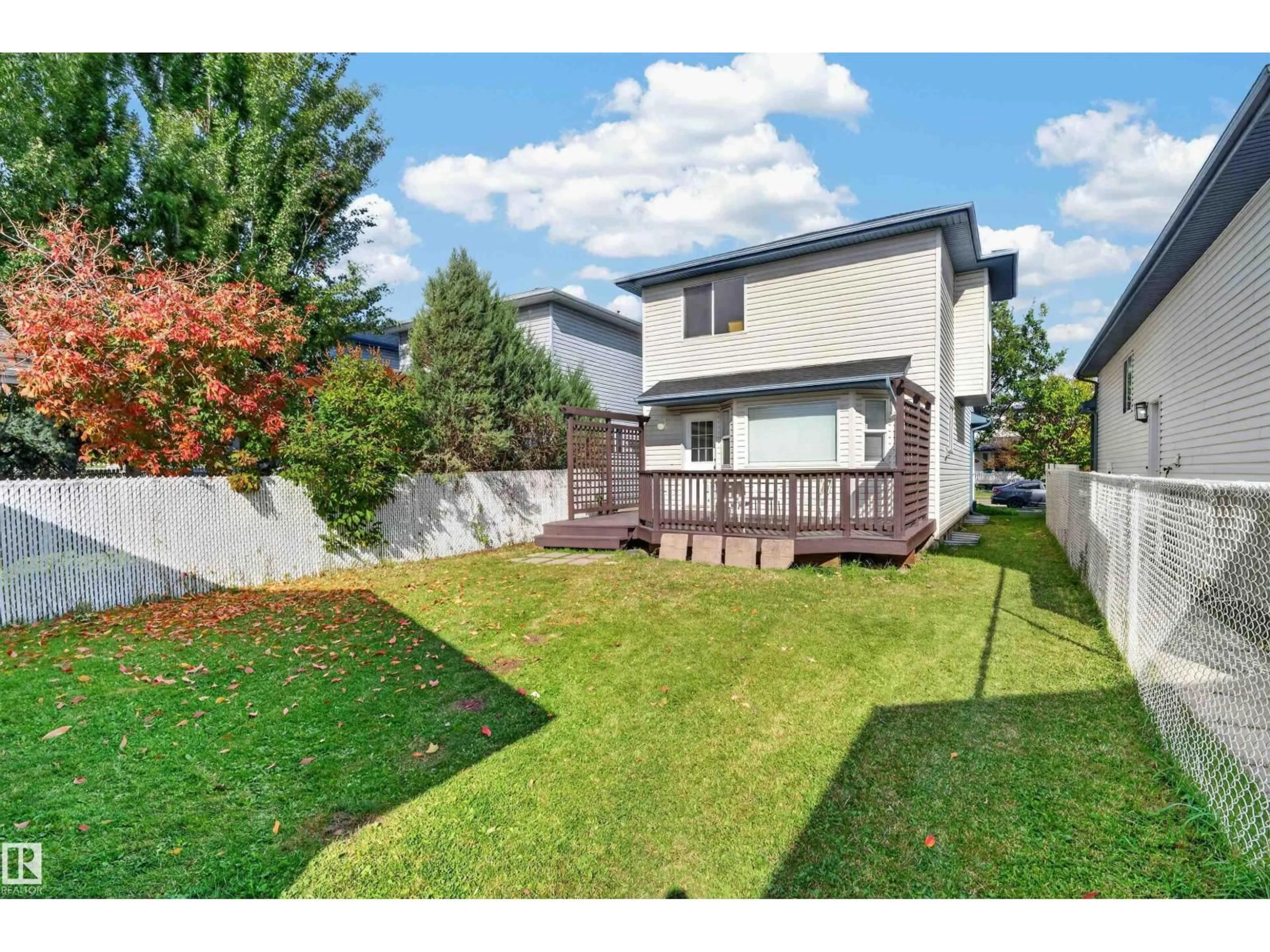 A pic from outside/outdoor area/front of a property/back of a property/a pic from drone, street for NW - 4409 150 AV, Edmonton Alberta T5Y2Z8
