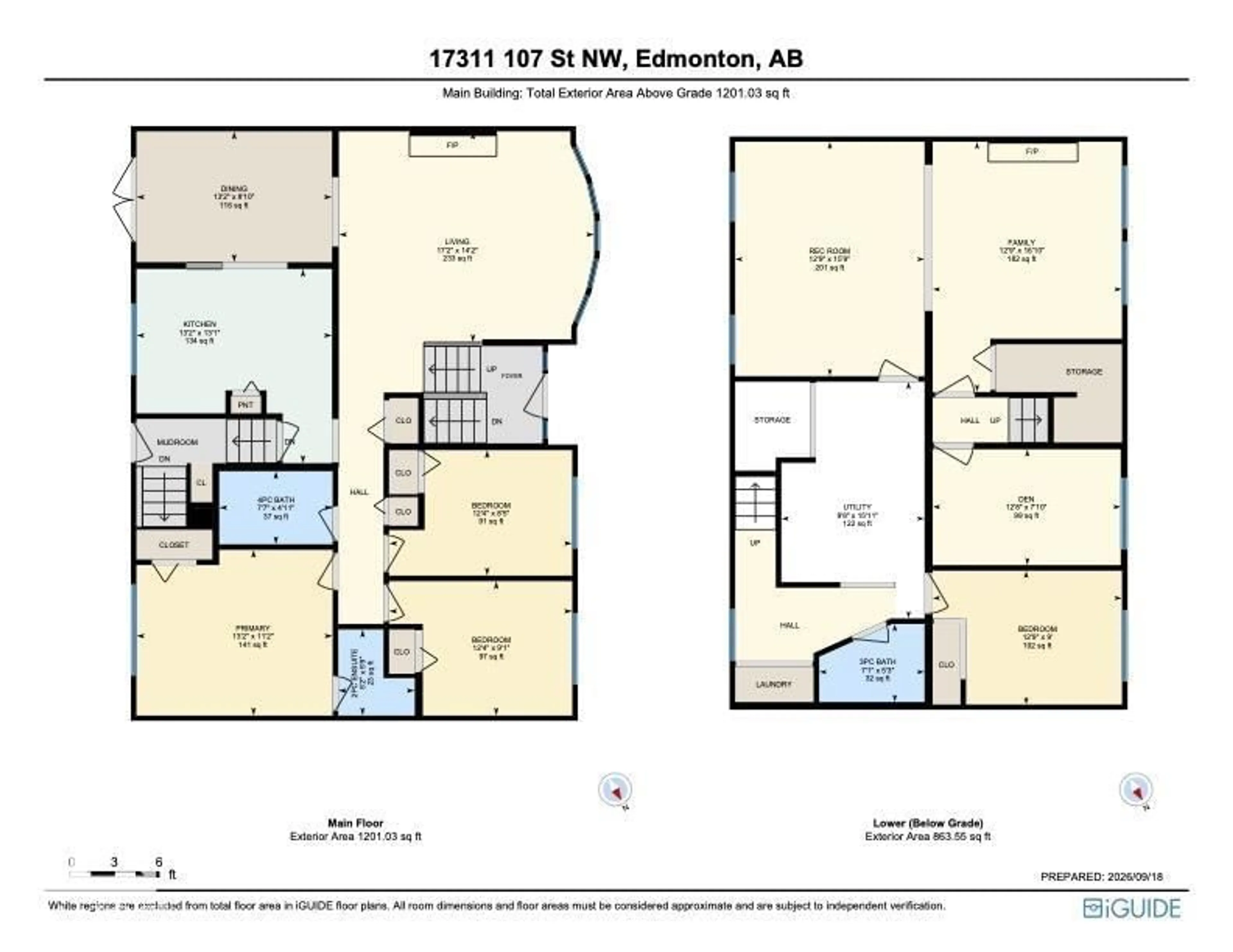 Floor plan for NW - 17311 107 ST, Edmonton Alberta T5X3H5