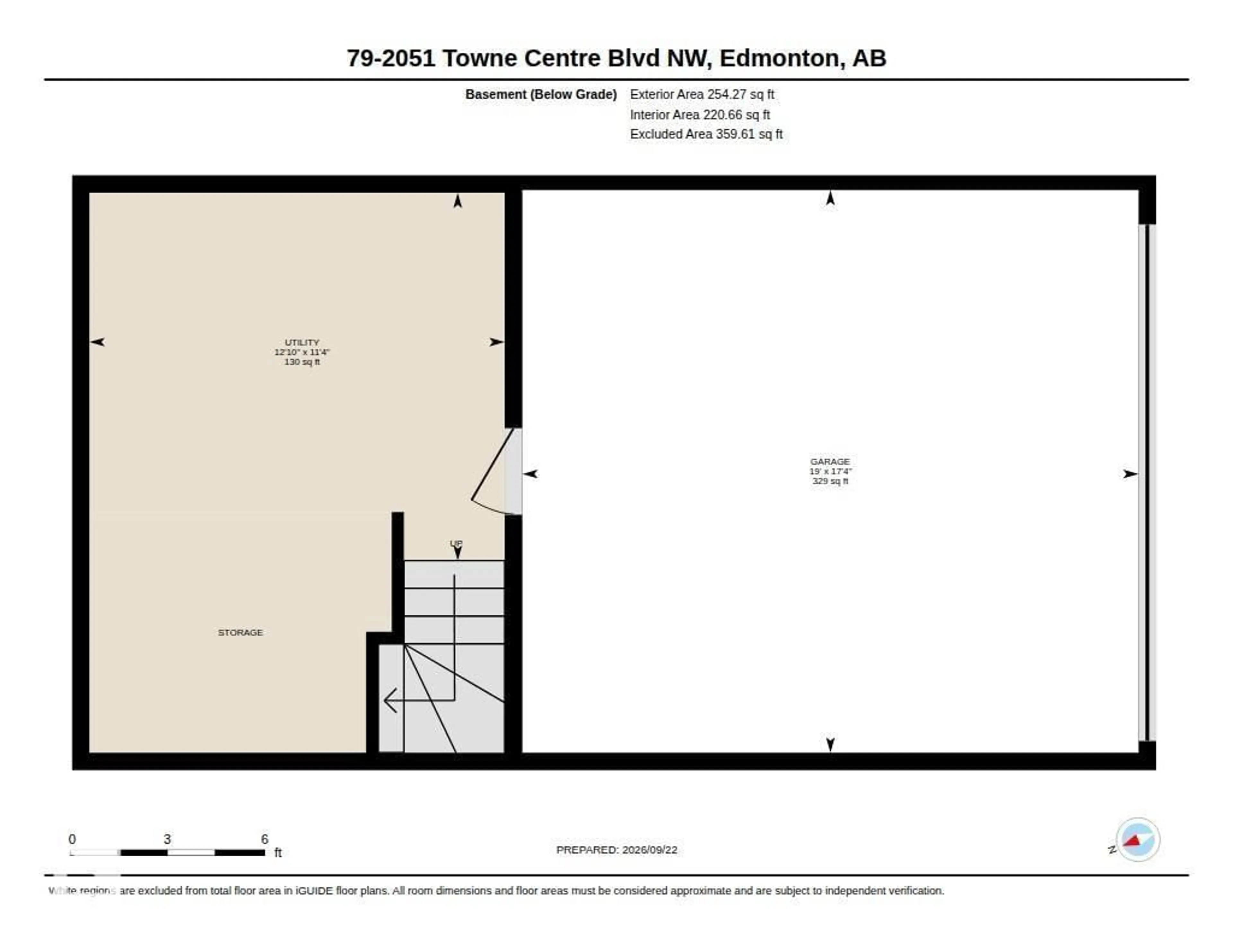 Floor plan for NW - 79 2051 TOWNE CENTRE BV, Edmonton Alberta T6R0G8