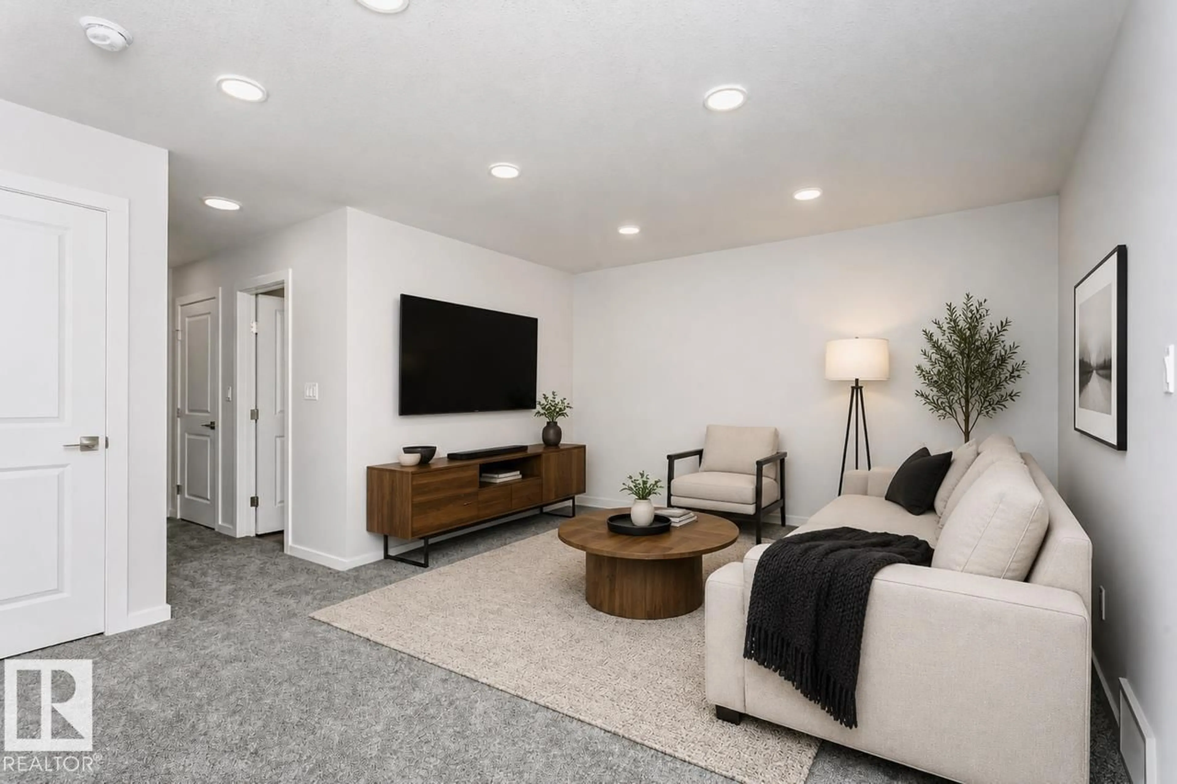 Living room with furniture, unknown for 325 LINDEN LO, Leduc Alberta T9E1T2