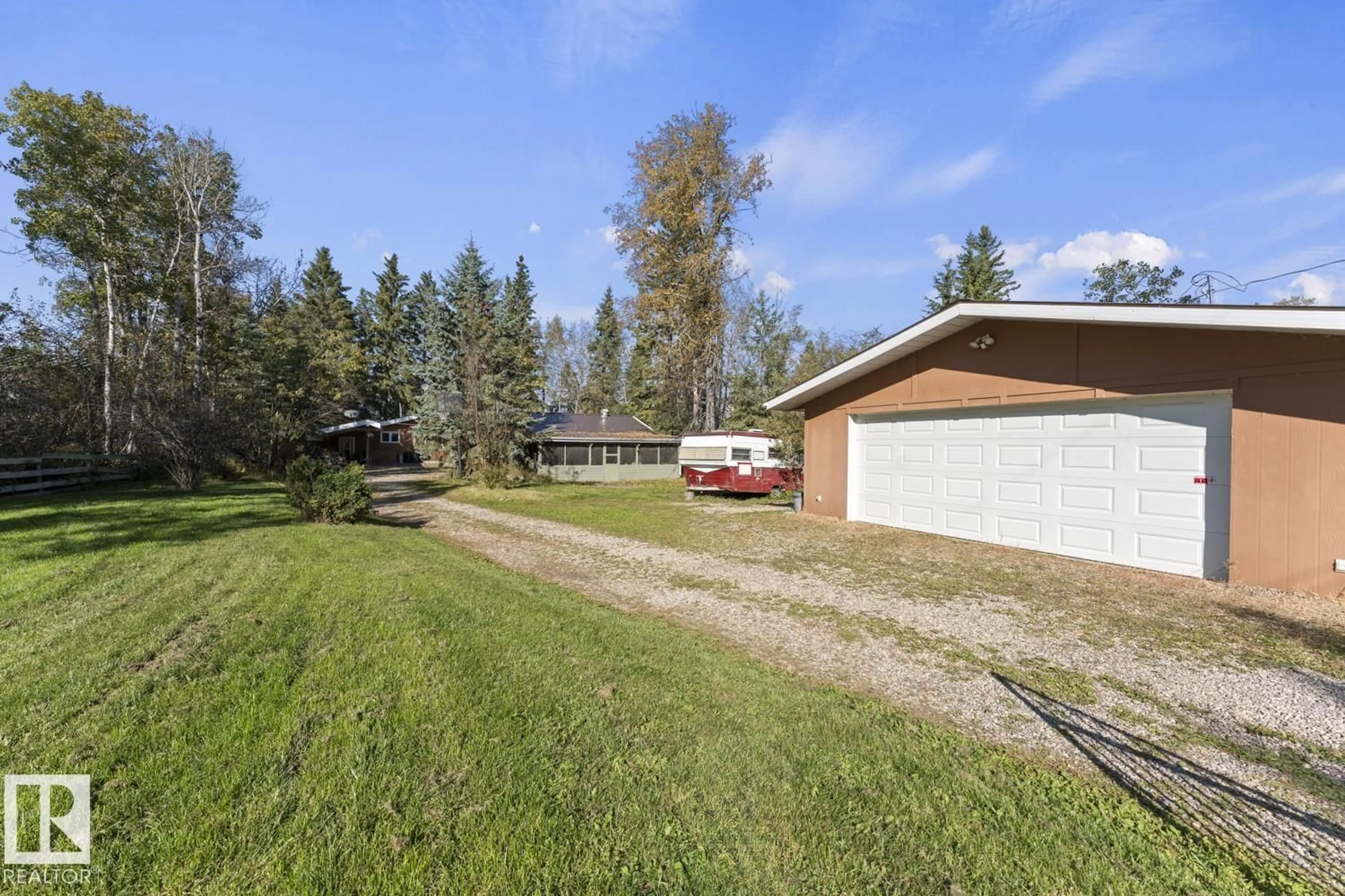 A pic from outside/outdoor area/front of a property/back of a property/a pic from drone, unknown for 421 RGE RD 465, Rural Bonnyville M.D. Alberta T9N2J6