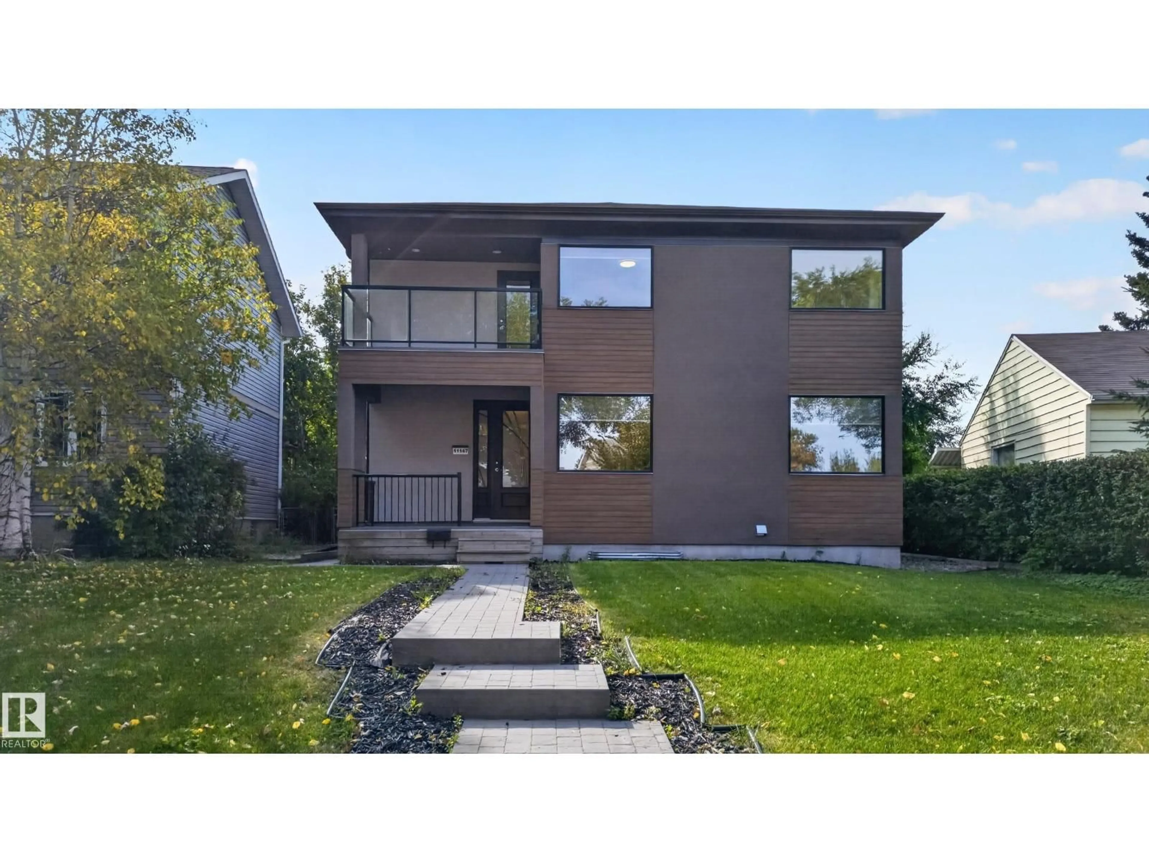 Home with vinyl exterior material, street for NW - 11167 62 AV, Edmonton Alberta T6H1N3