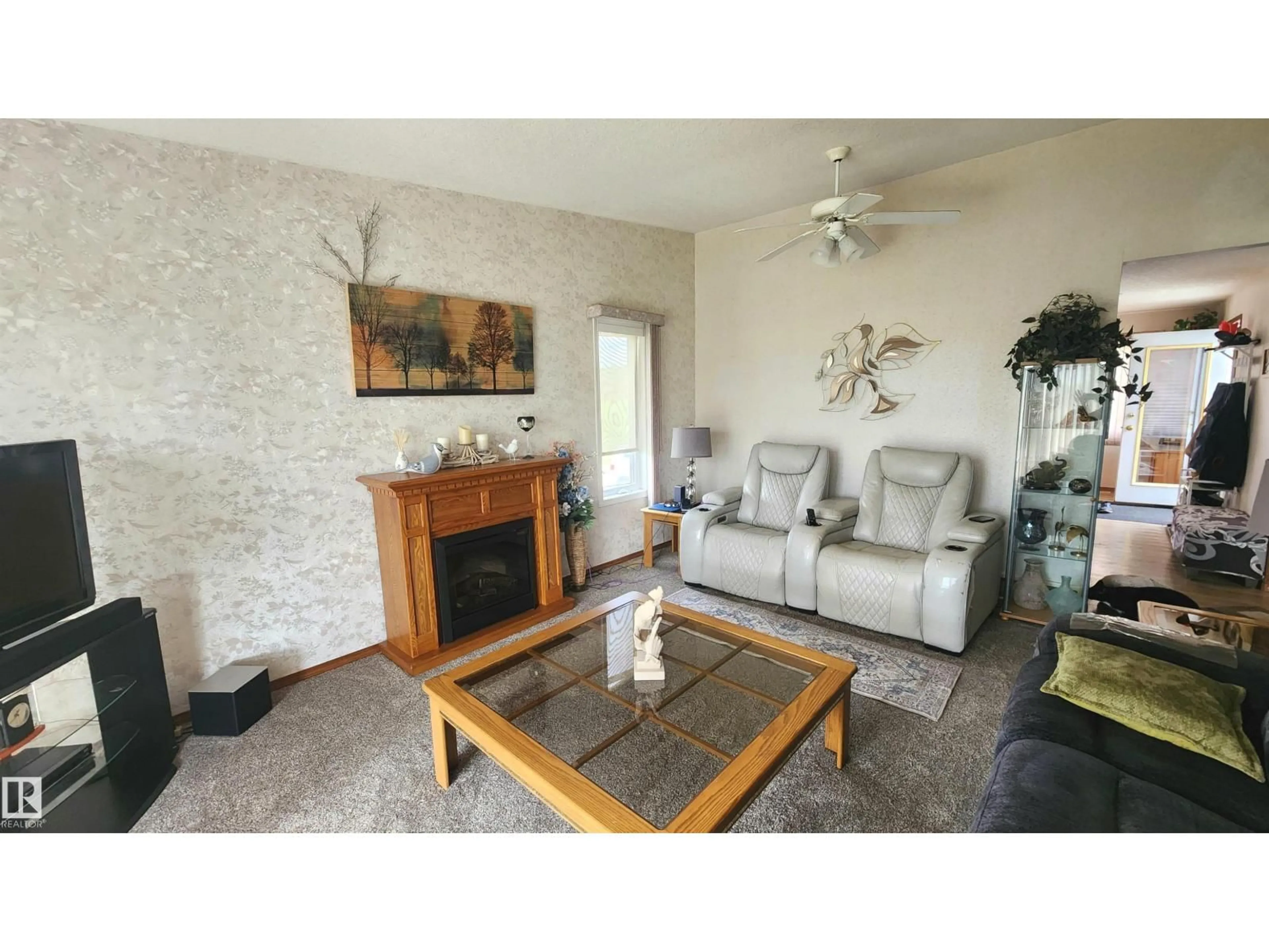 Living room with furniture, unknown for 20120 TWP RD 515, Rural Beaver County Alberta T0B4J1