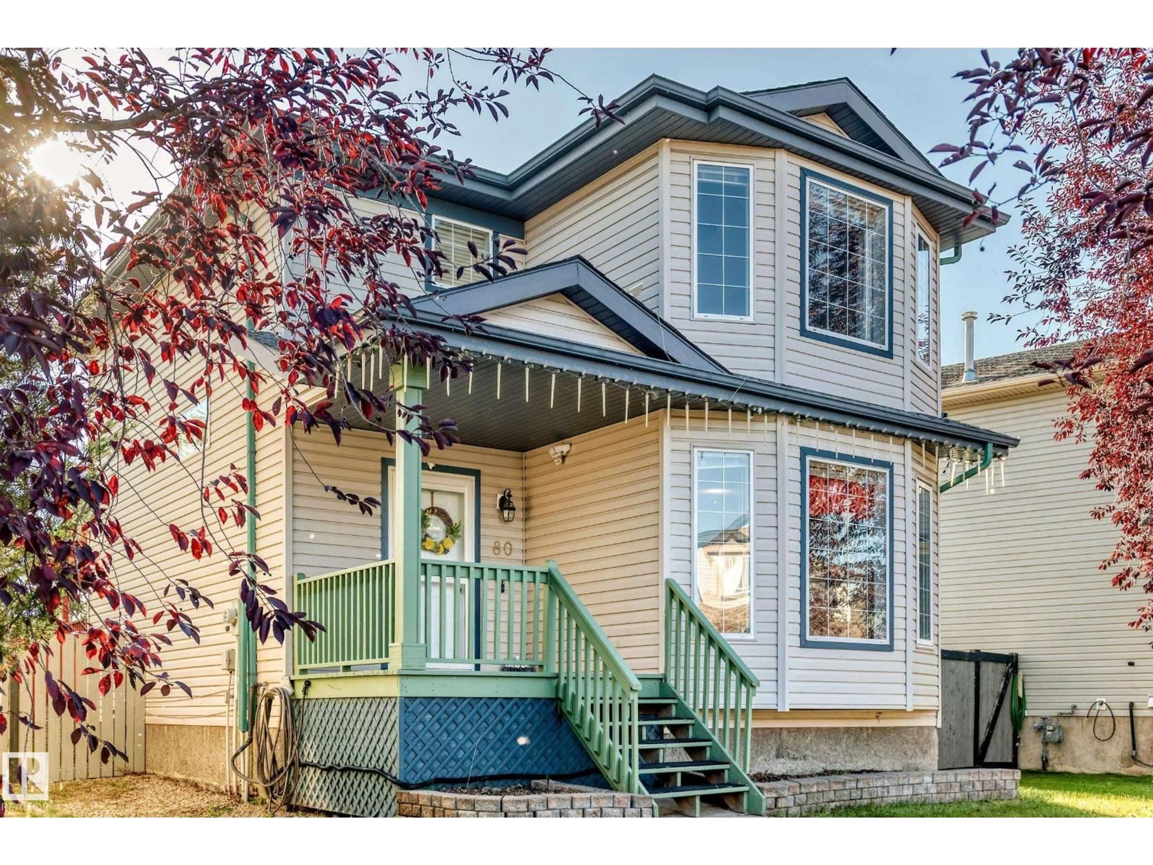 Home with vinyl exterior material, street for 80 BIRCHMONT DR, Leduc Alberta T9E8N6