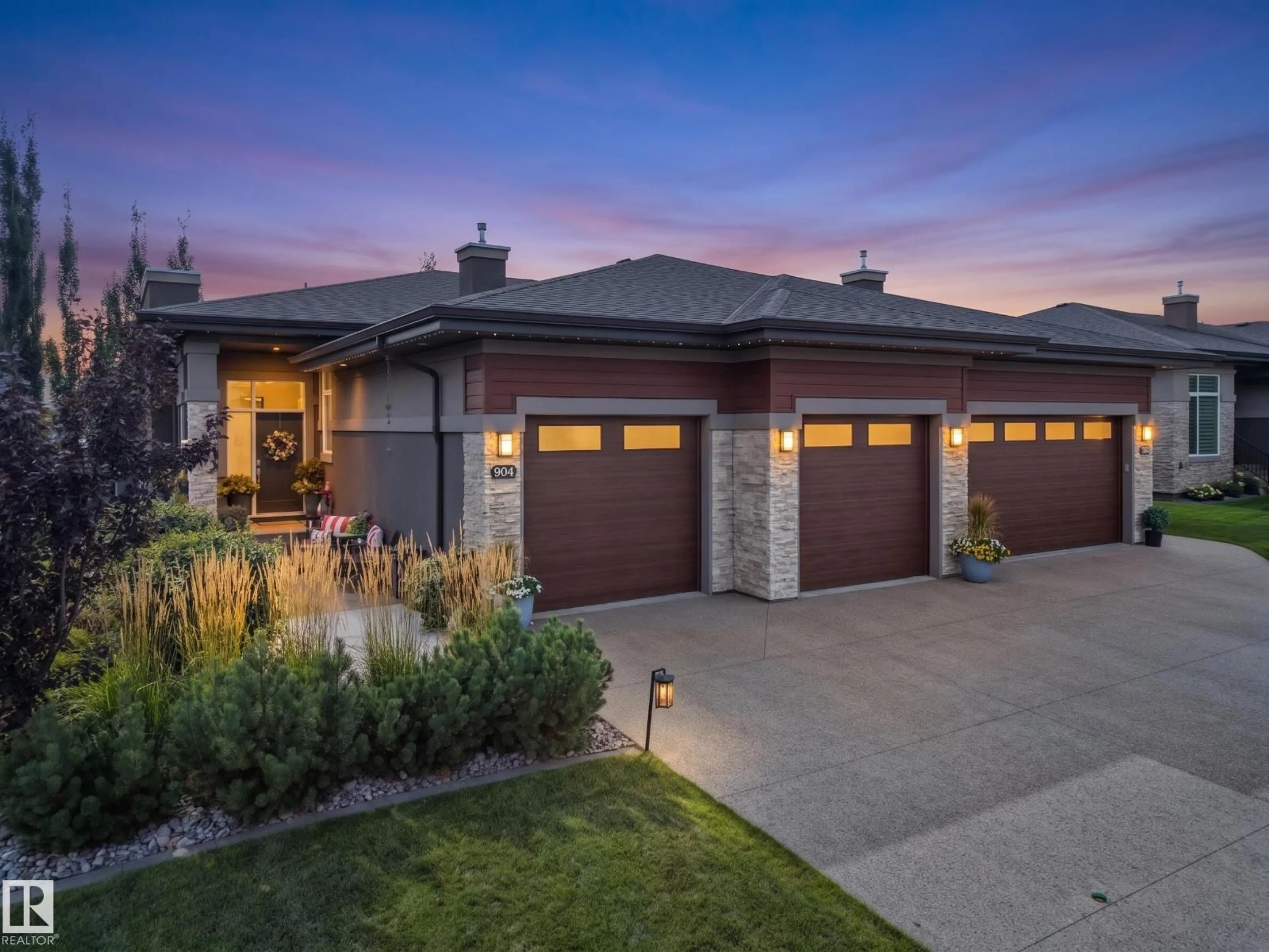Home with brick exterior material, street for 904 WOOD PL, Edmonton Alberta T6W3G8