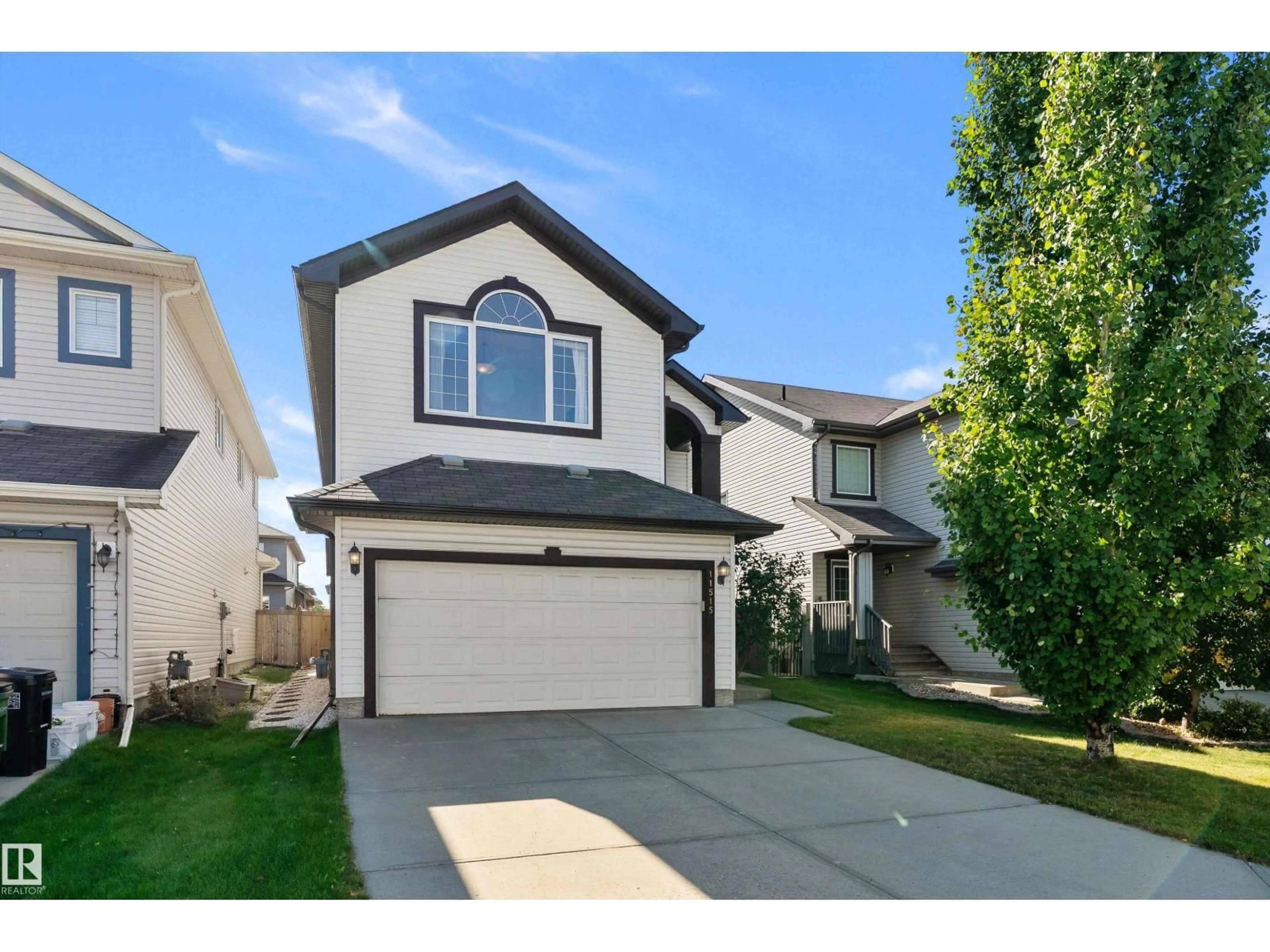 Home with vinyl exterior material, street for 11515 16 AV, Edmonton Alberta T6W0Z9