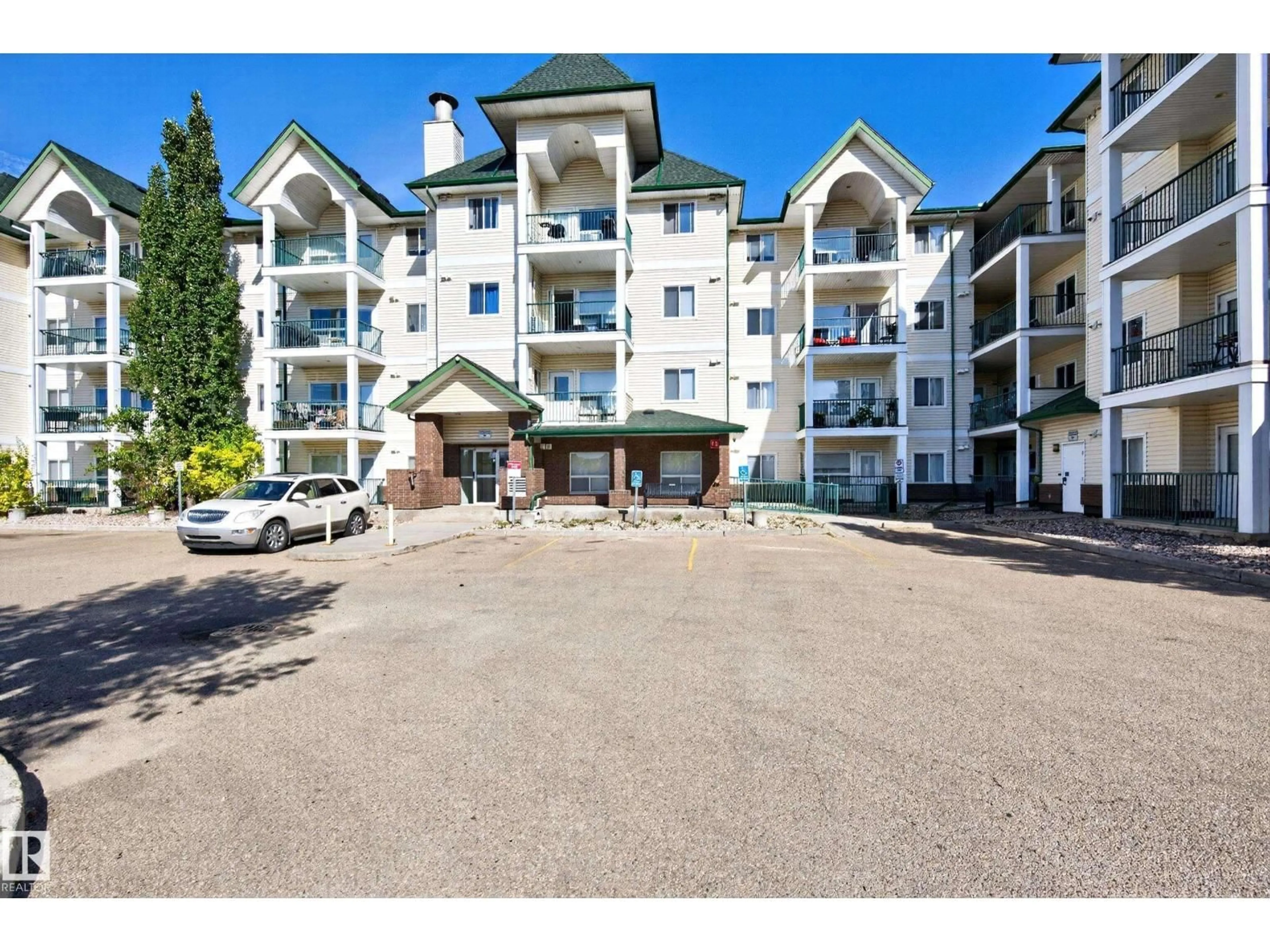 A pic from outside/outdoor area/front of a property/back of a property/a pic from drone, unknown for #407 - 13635 34 ST, Edmonton Alberta T5A0C4