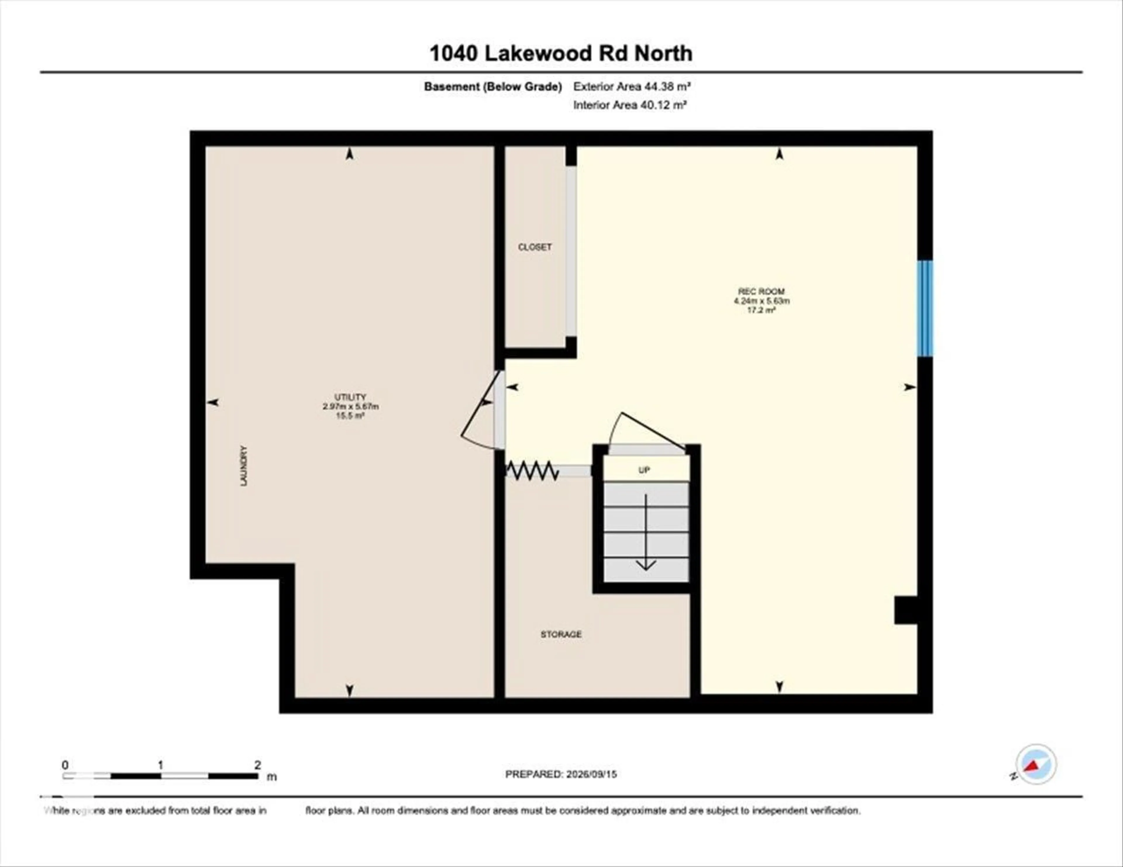 Floor plan for 1040 LAKEWOOD RD, Edmonton Alberta T6K3T7