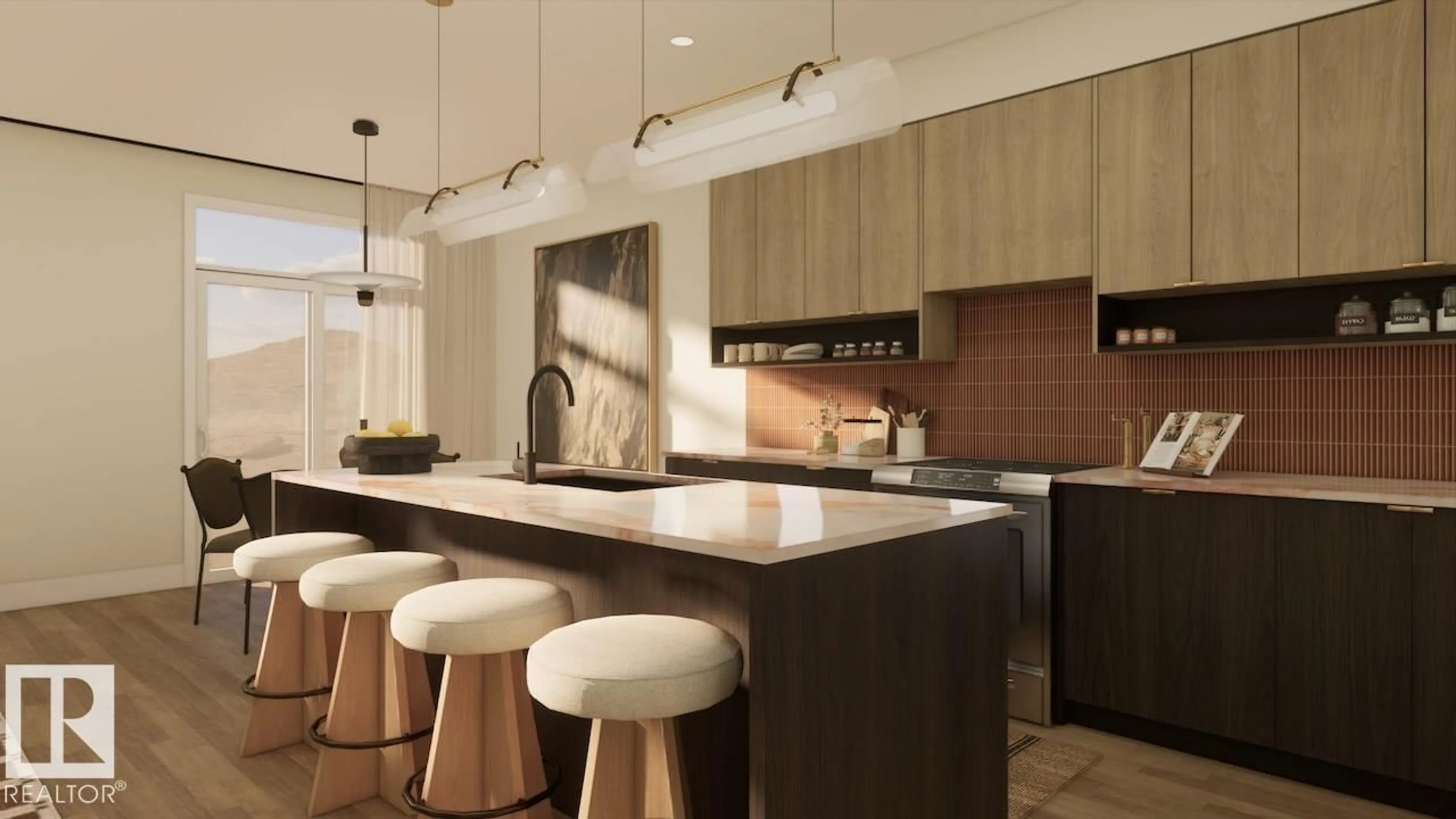 Contemporary kitchen, unknown for NW - 2214 CROSSBILL LI, Edmonton Alberta T5S0W3