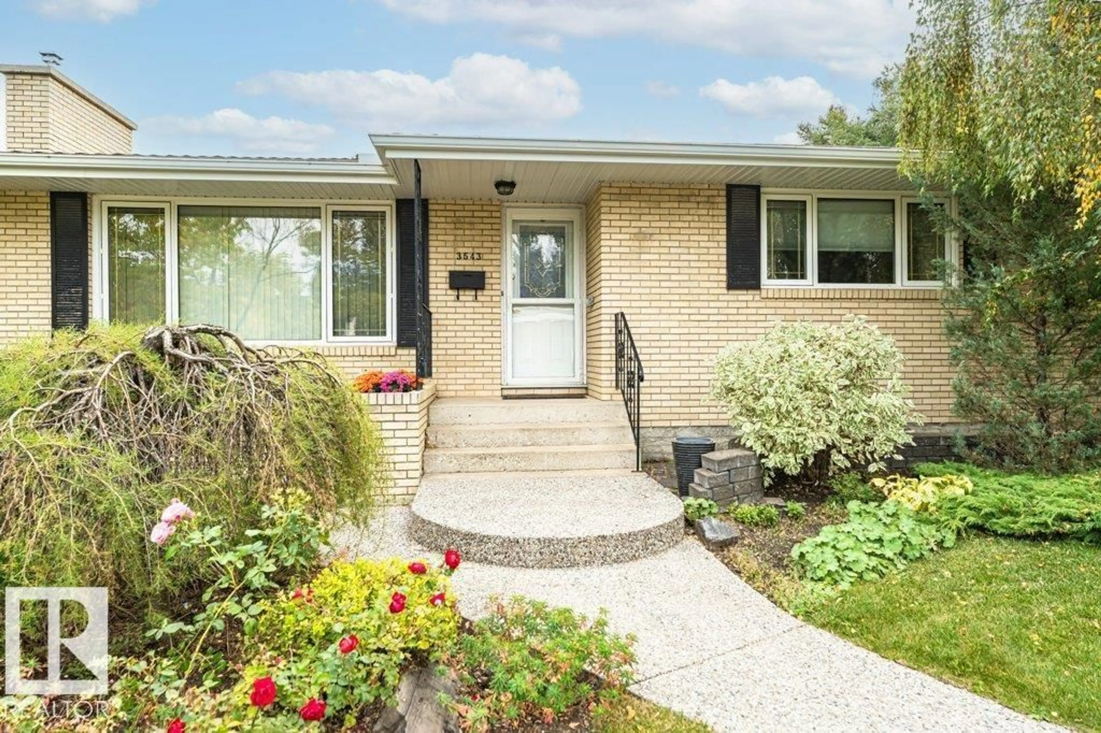 Home with brick exterior material, street for NW - 3543 106A ST, Edmonton Alberta T6J1A7