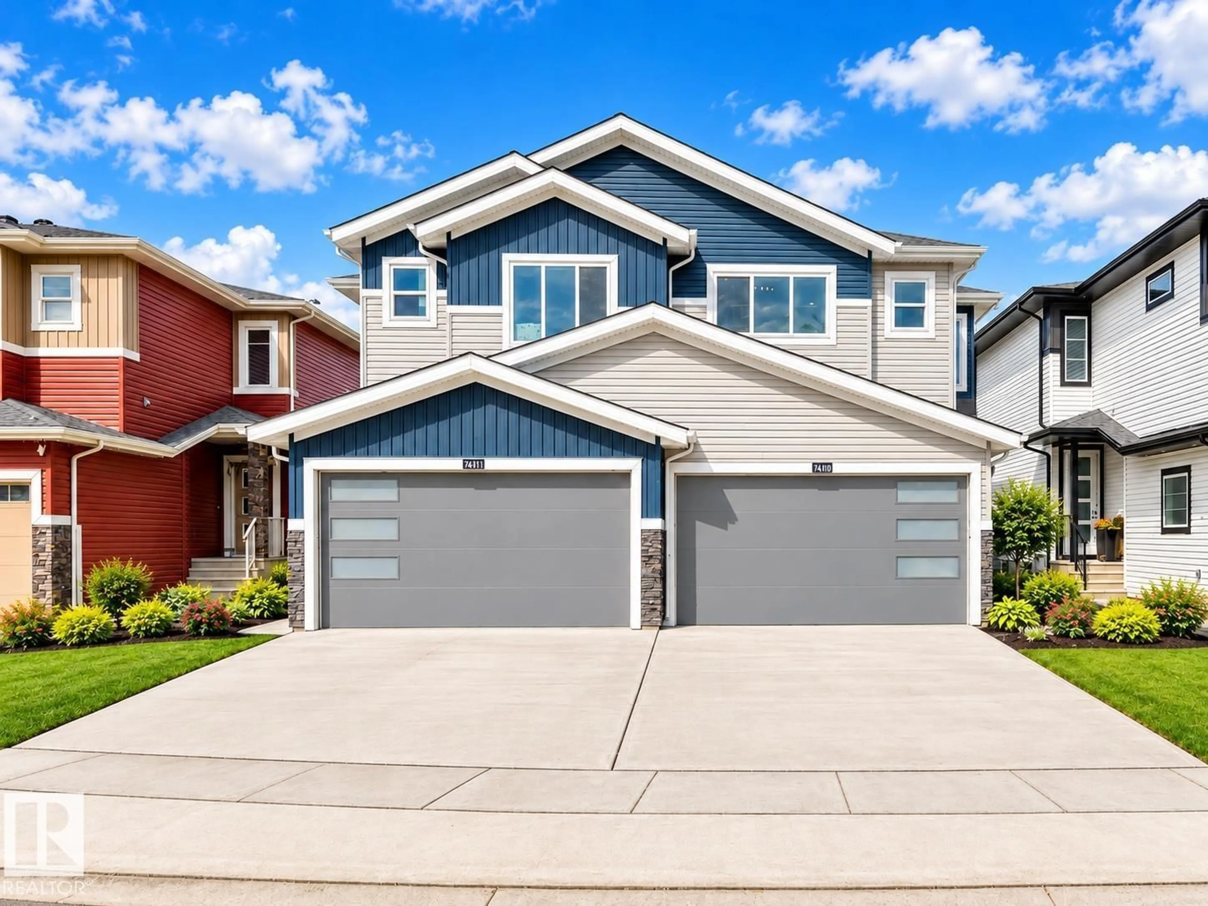 Home with vinyl exterior material, street for 3718 67 ST, Beaumont Alberta T4X0G6