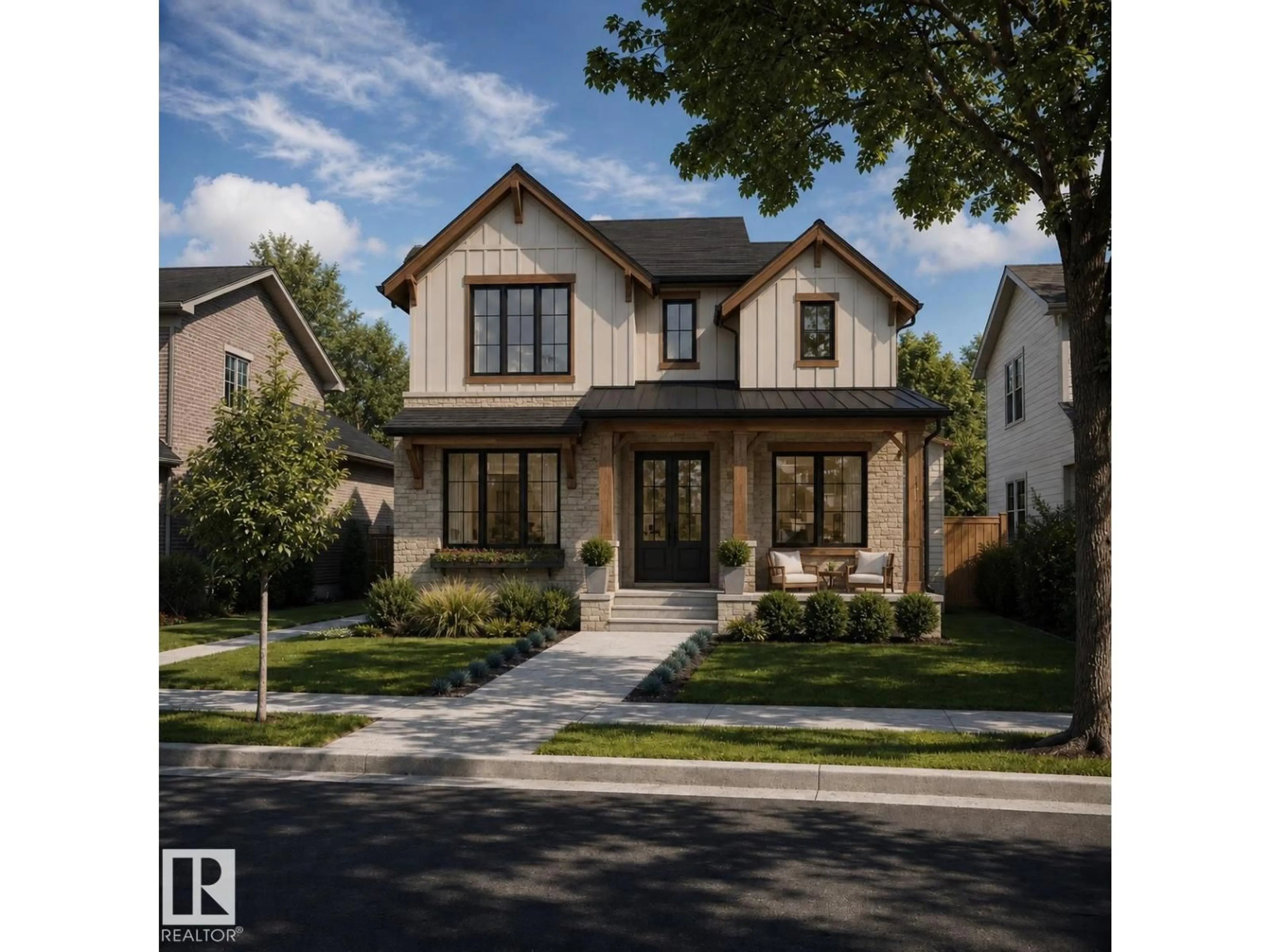 Home with brick exterior material, street for NW - 10314 137 ST, Edmonton Alberta T5N2H1
