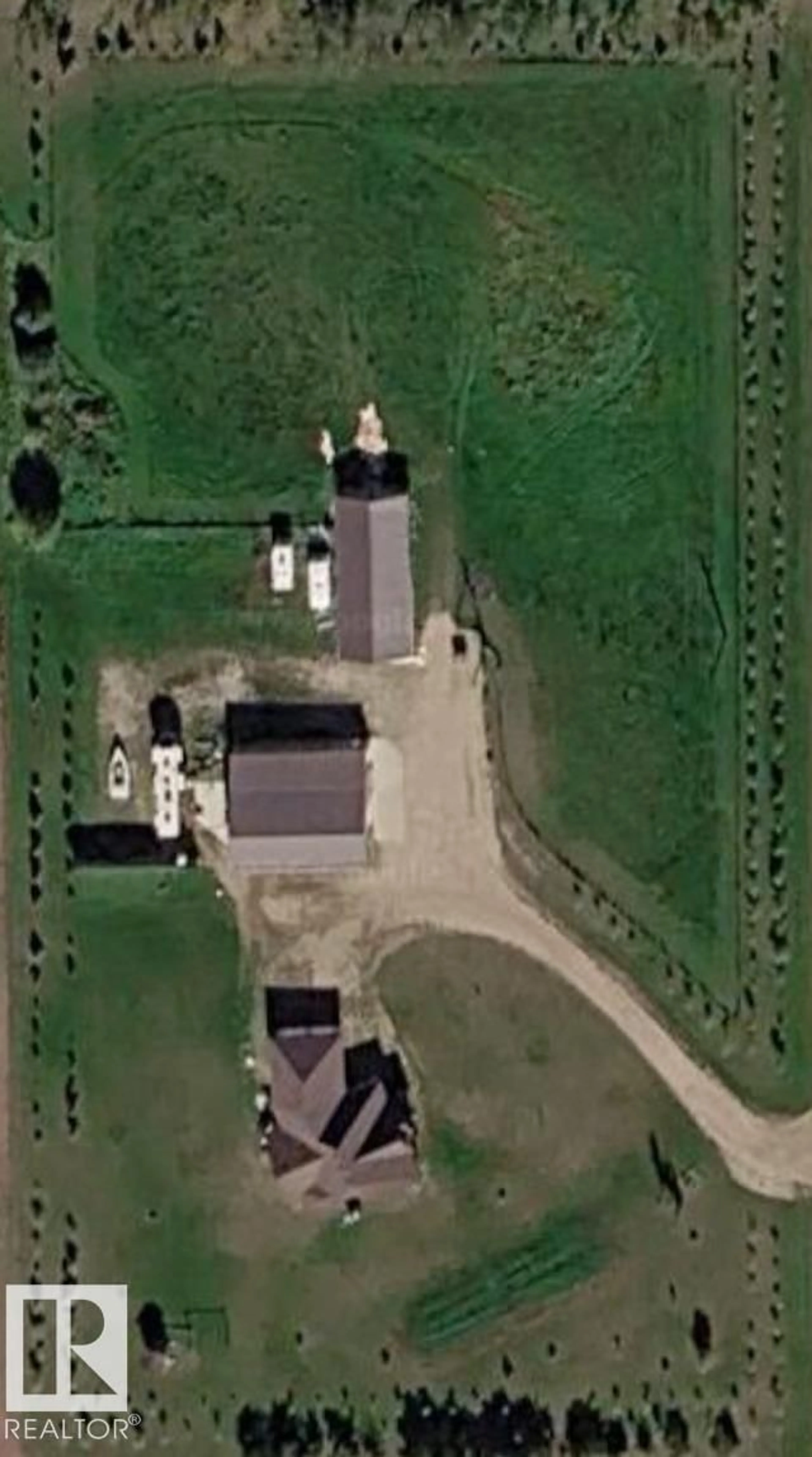 A pic from outside/outdoor area/front of a property/back of a property/a pic from drone, street for 57314 RGE ROAD 255, Rural Sturgeon County Alberta T8R0Z2
