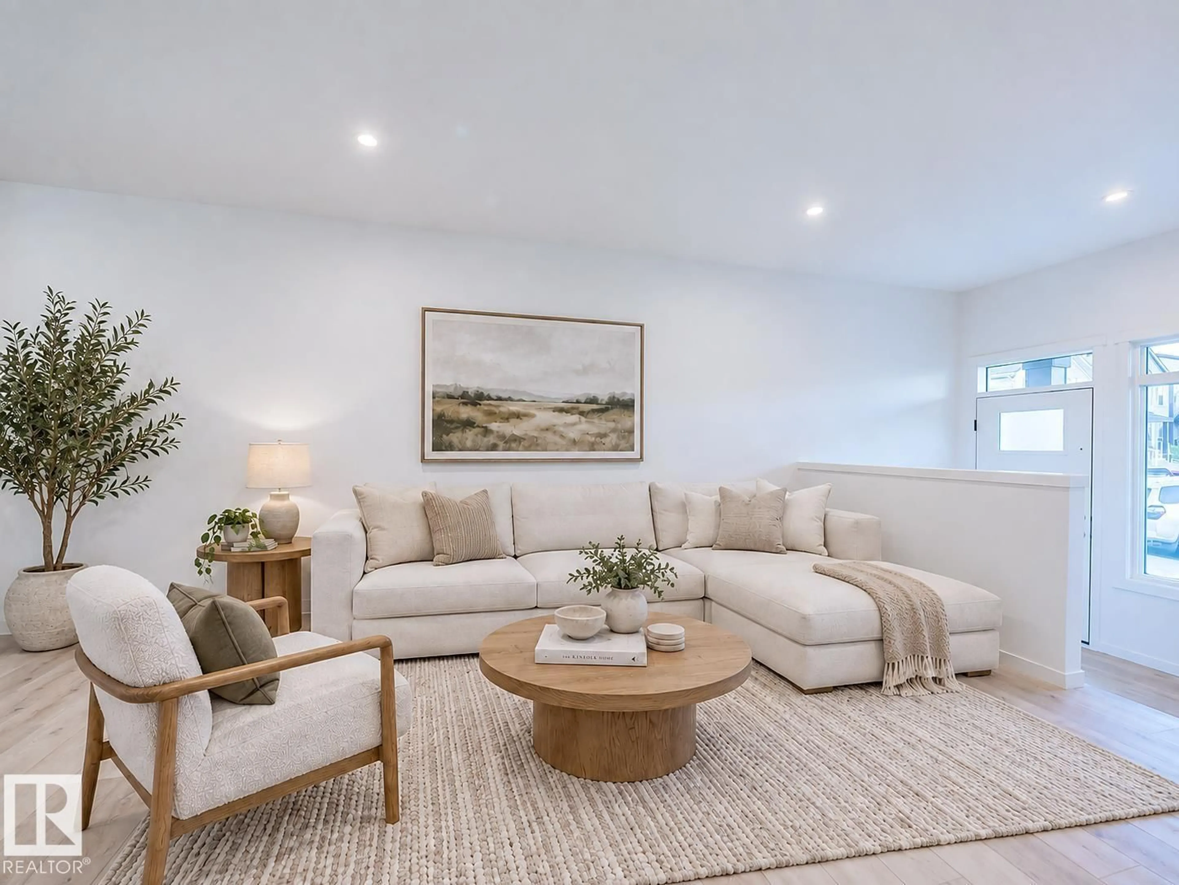 Living room with furniture, unknown for NE - 631 173 AV, Edmonton Alberta T5Y4E8
