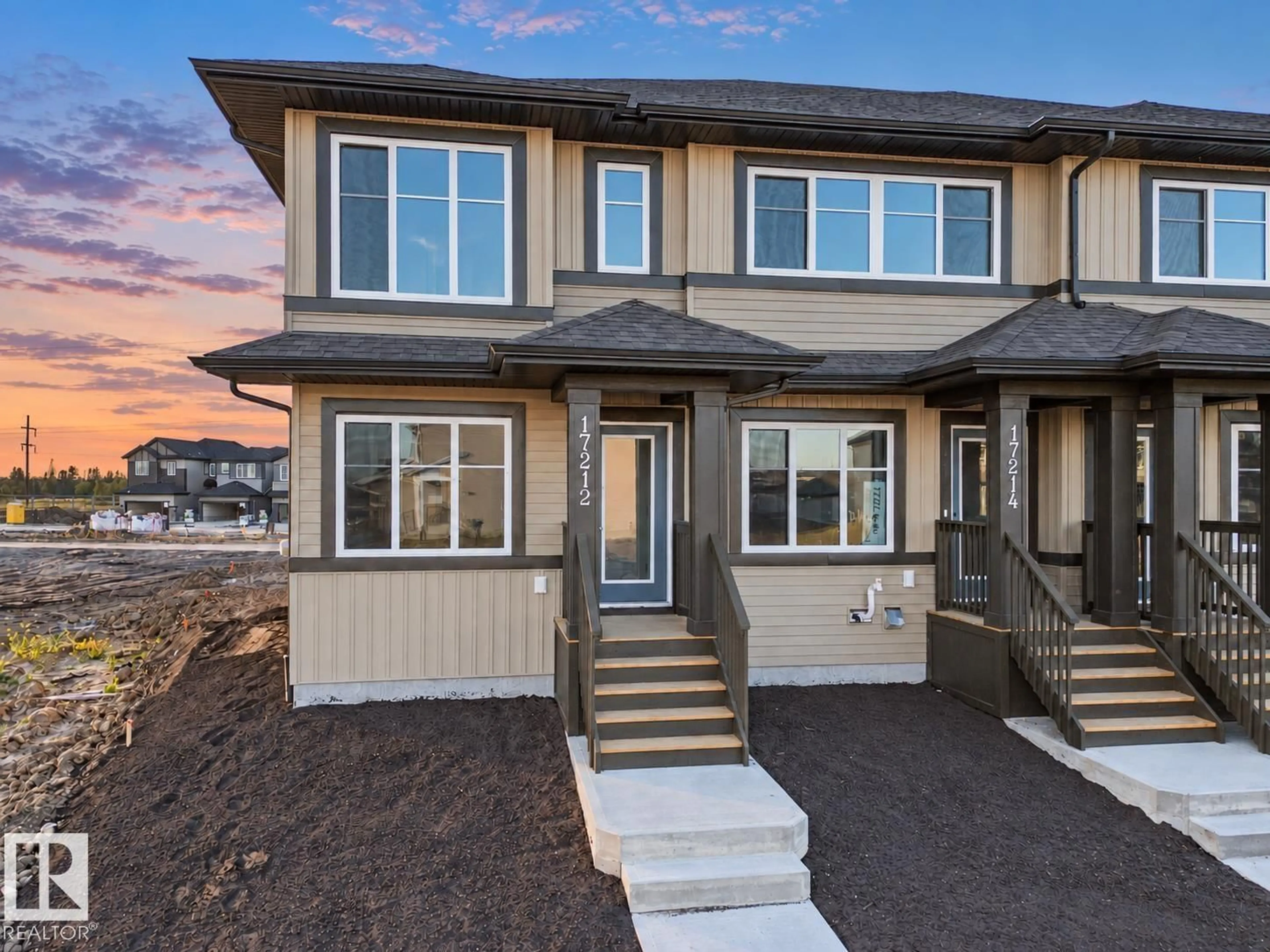 Home with vinyl exterior material, unknown for 17212 4 ST, Edmonton Alberta T5Y4K9